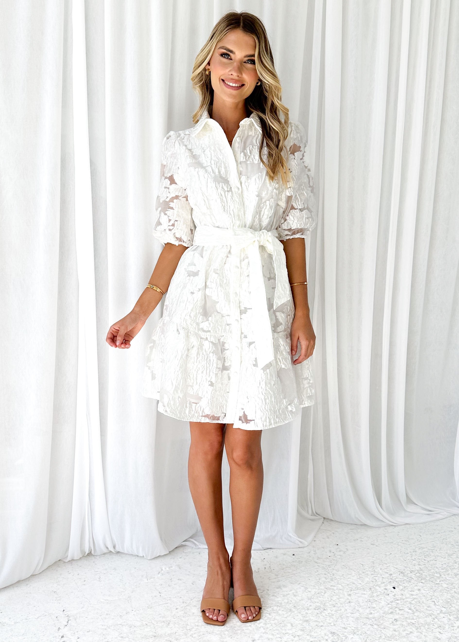 Glazer Dress - Off White