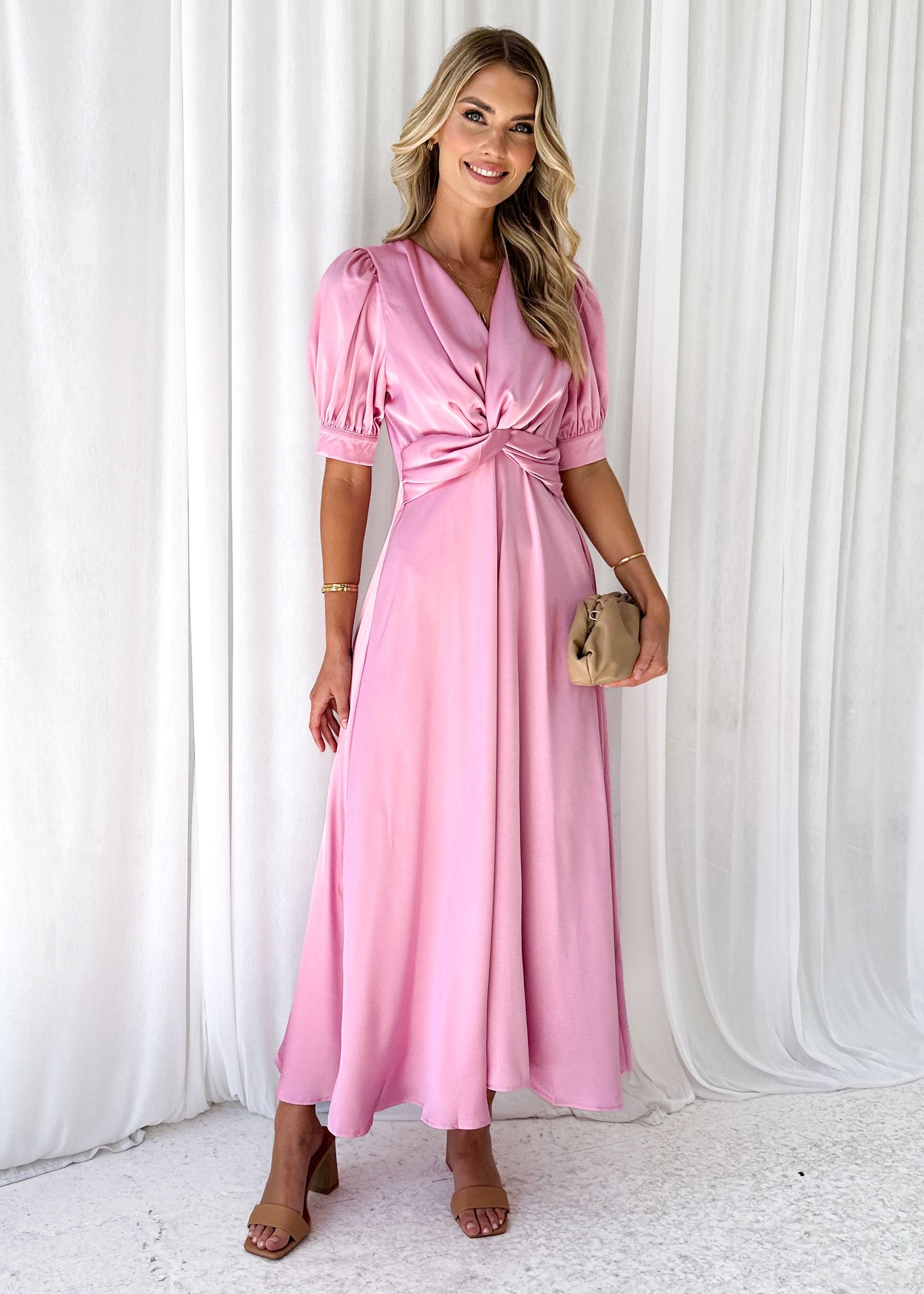 Yinlan Midi Dress - Pink