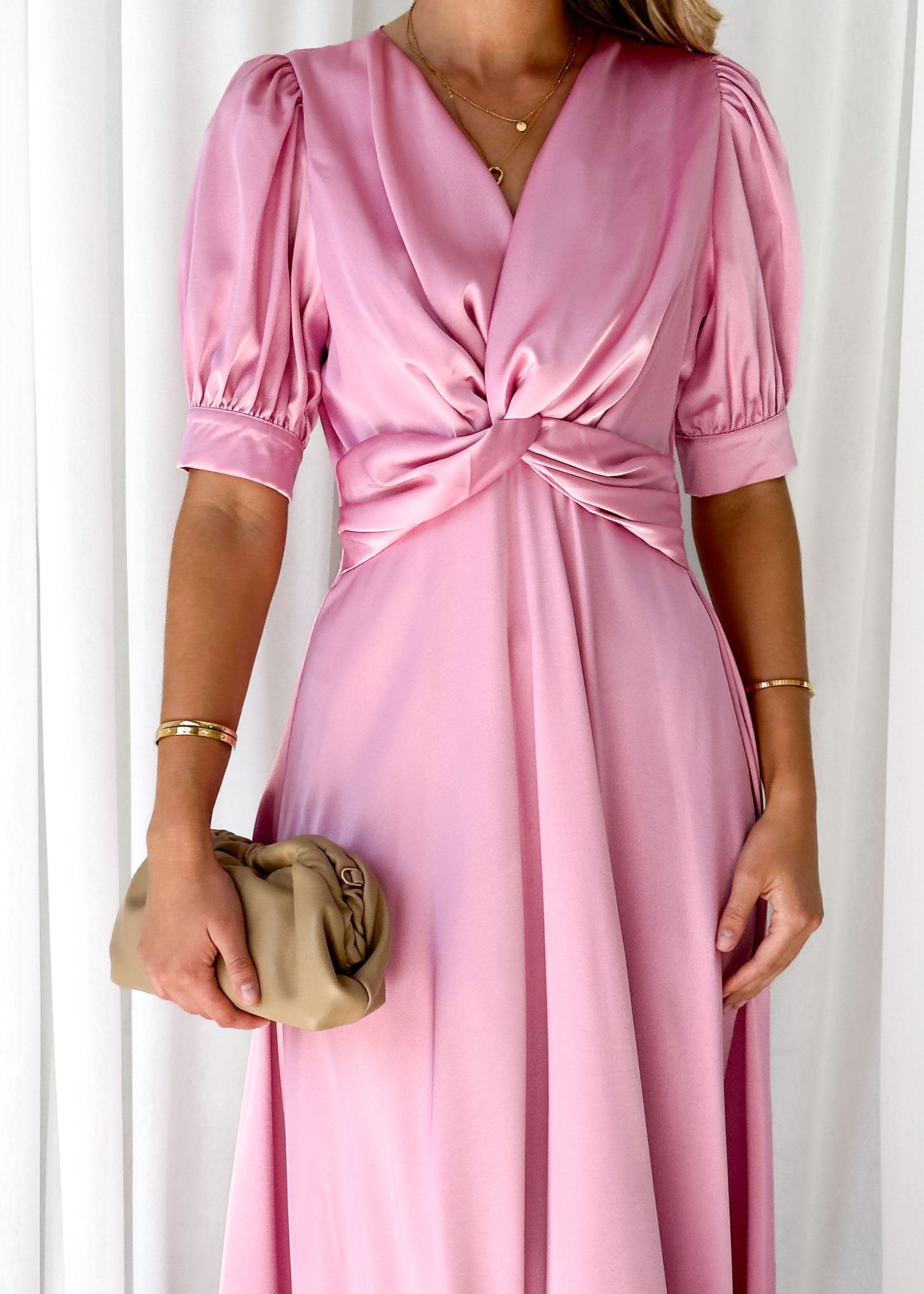 Yinlan Midi Dress - Pink