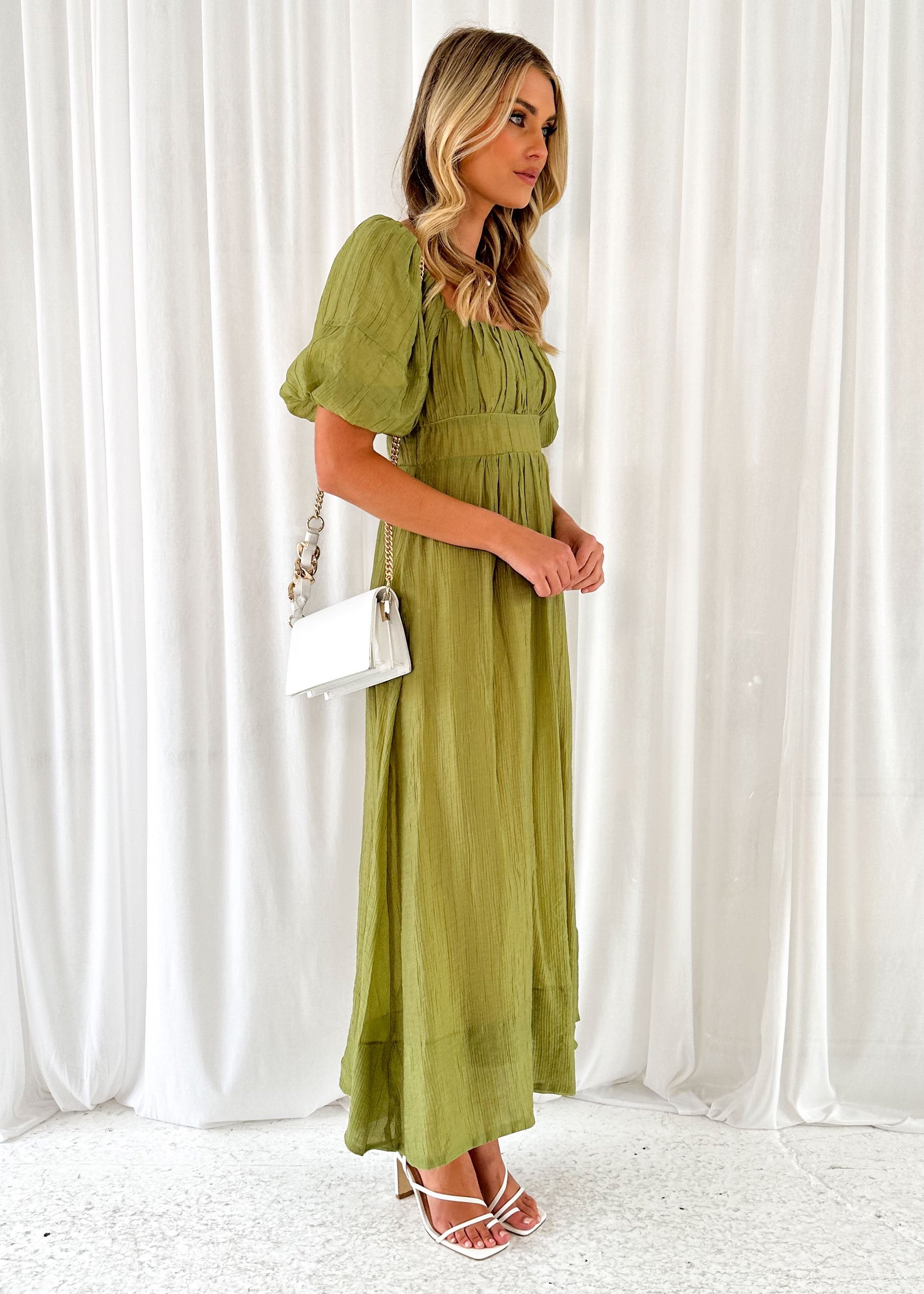 Boverry Maxi Dress - Sage