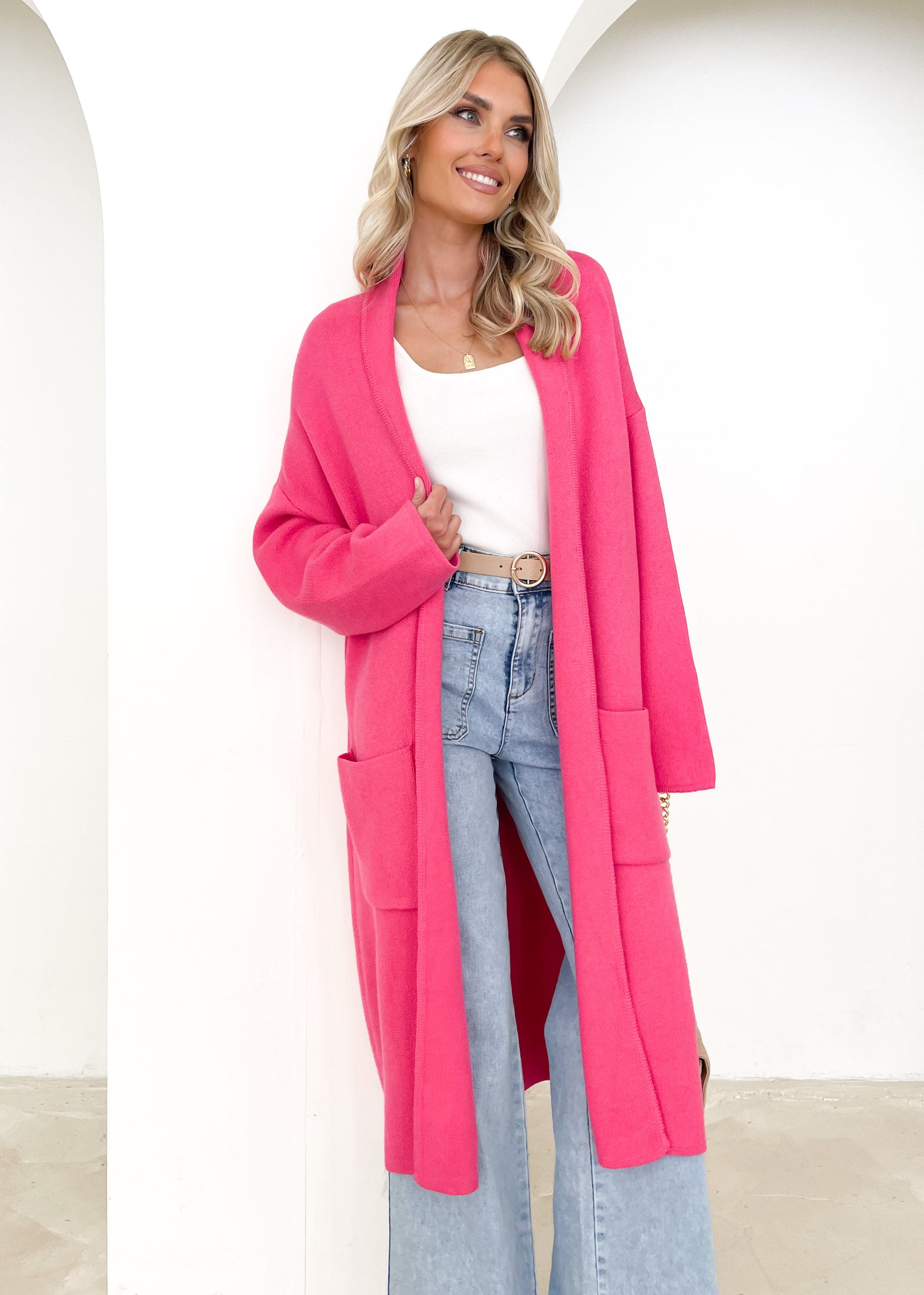 Sanjina Cardigan - Pink