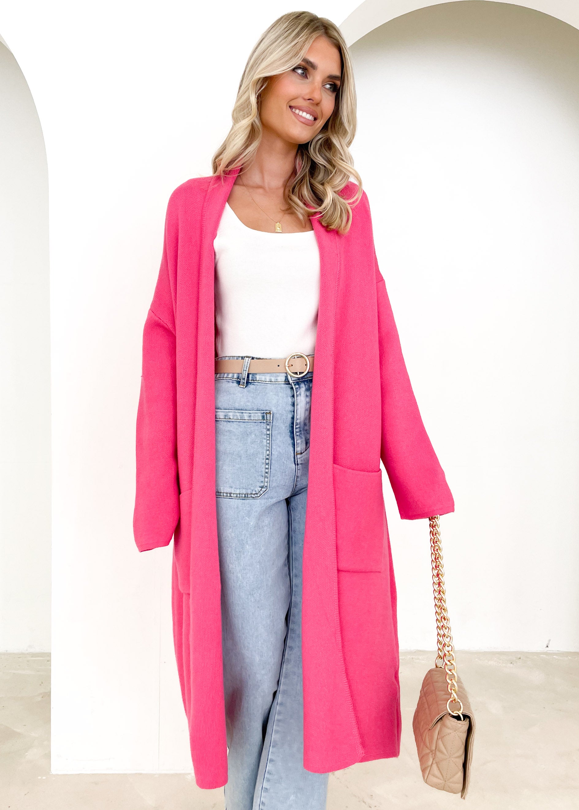 Sanjina Cardigan - Pink