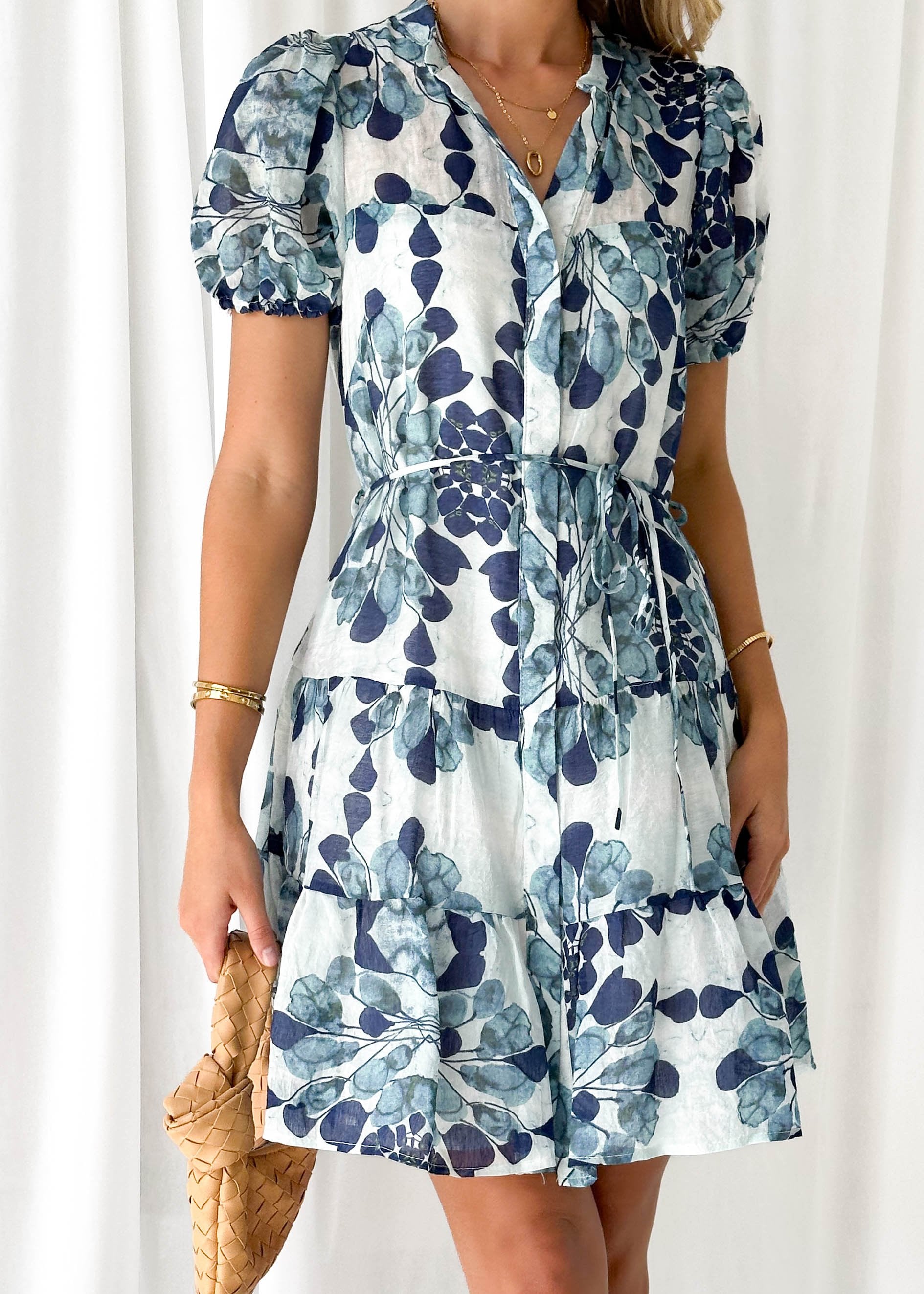 Wamallie Dress - Blue Blossom