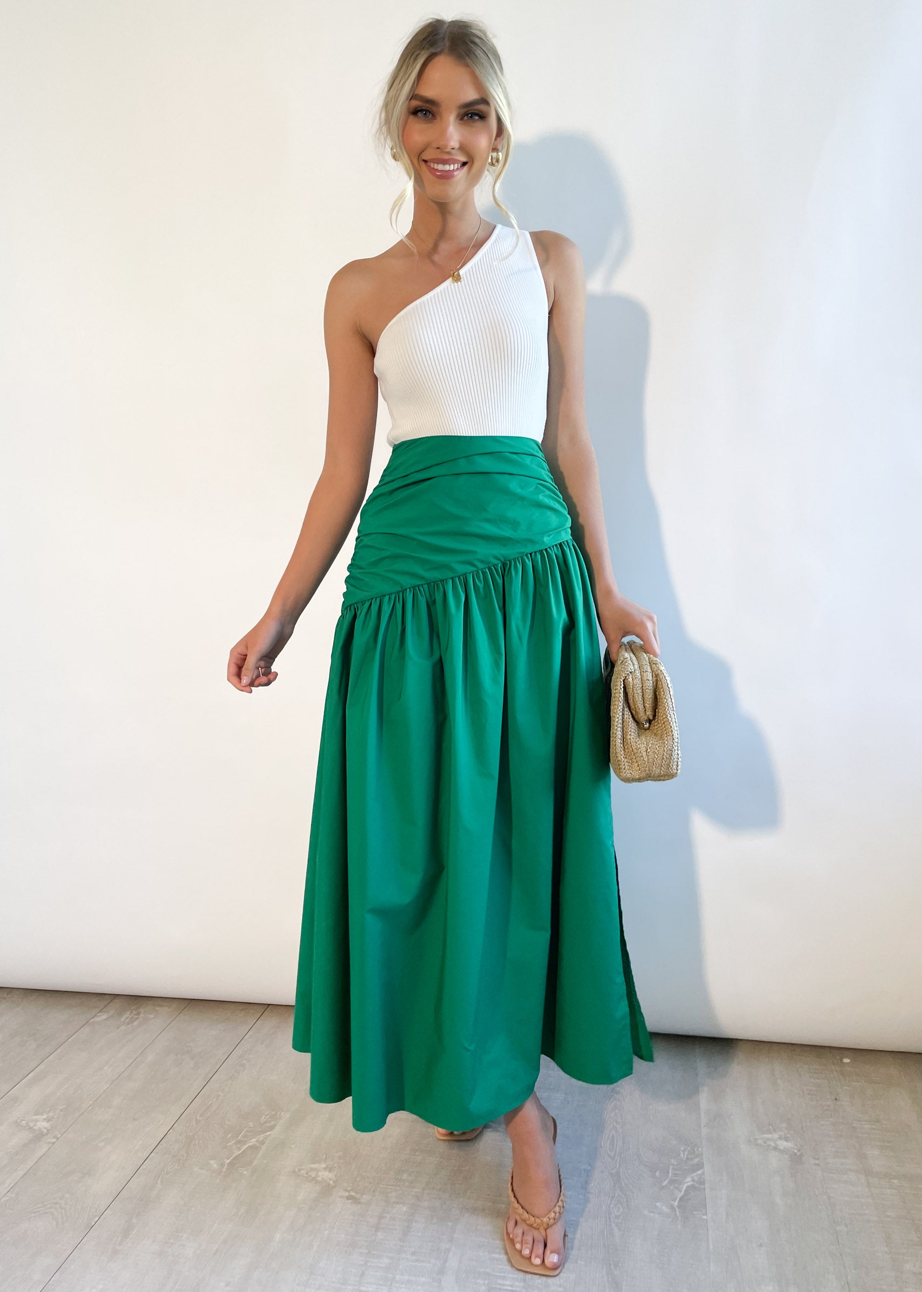 Kena Maxi Skirt - Green