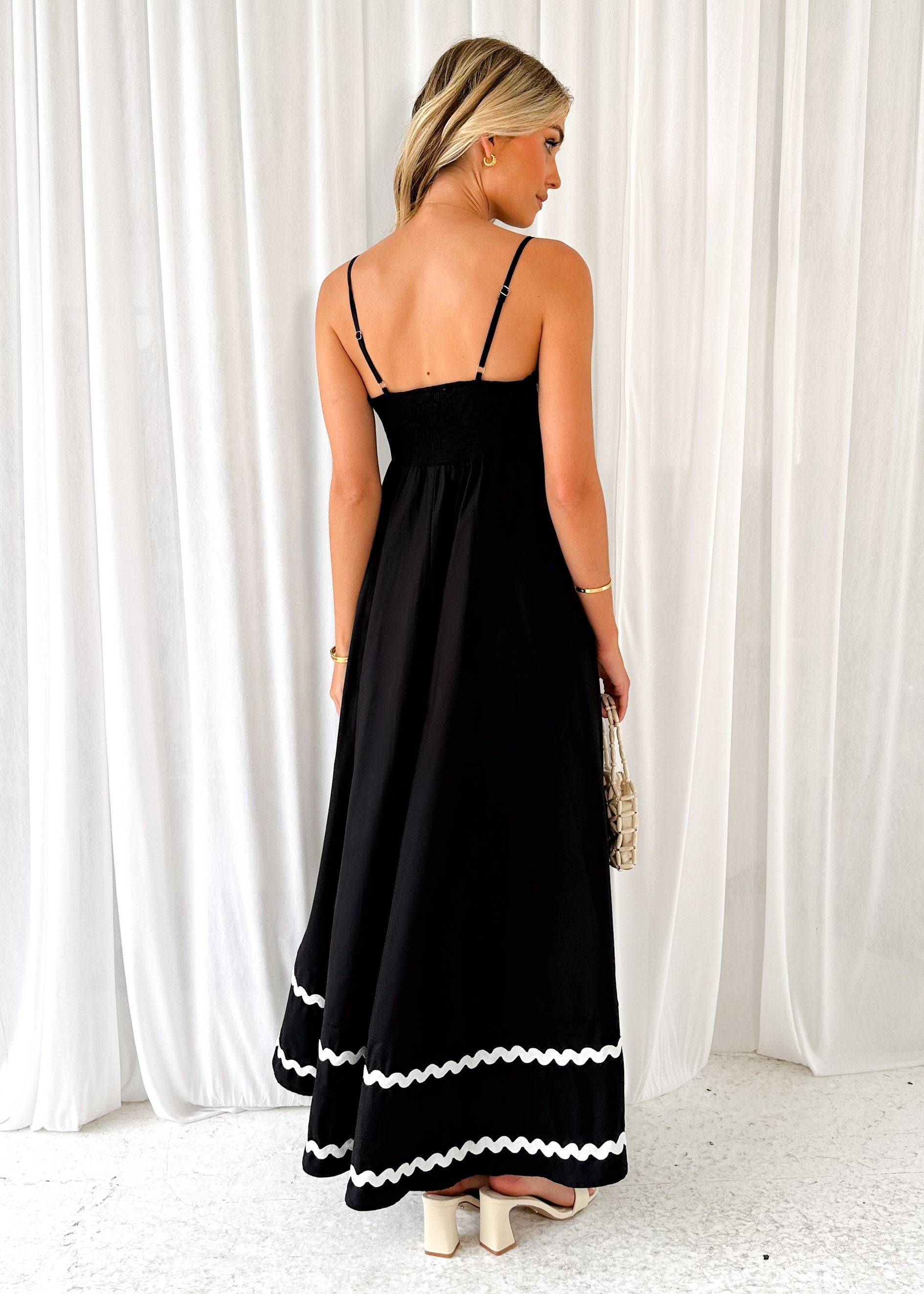 Corleigh Maxi Dress - Black