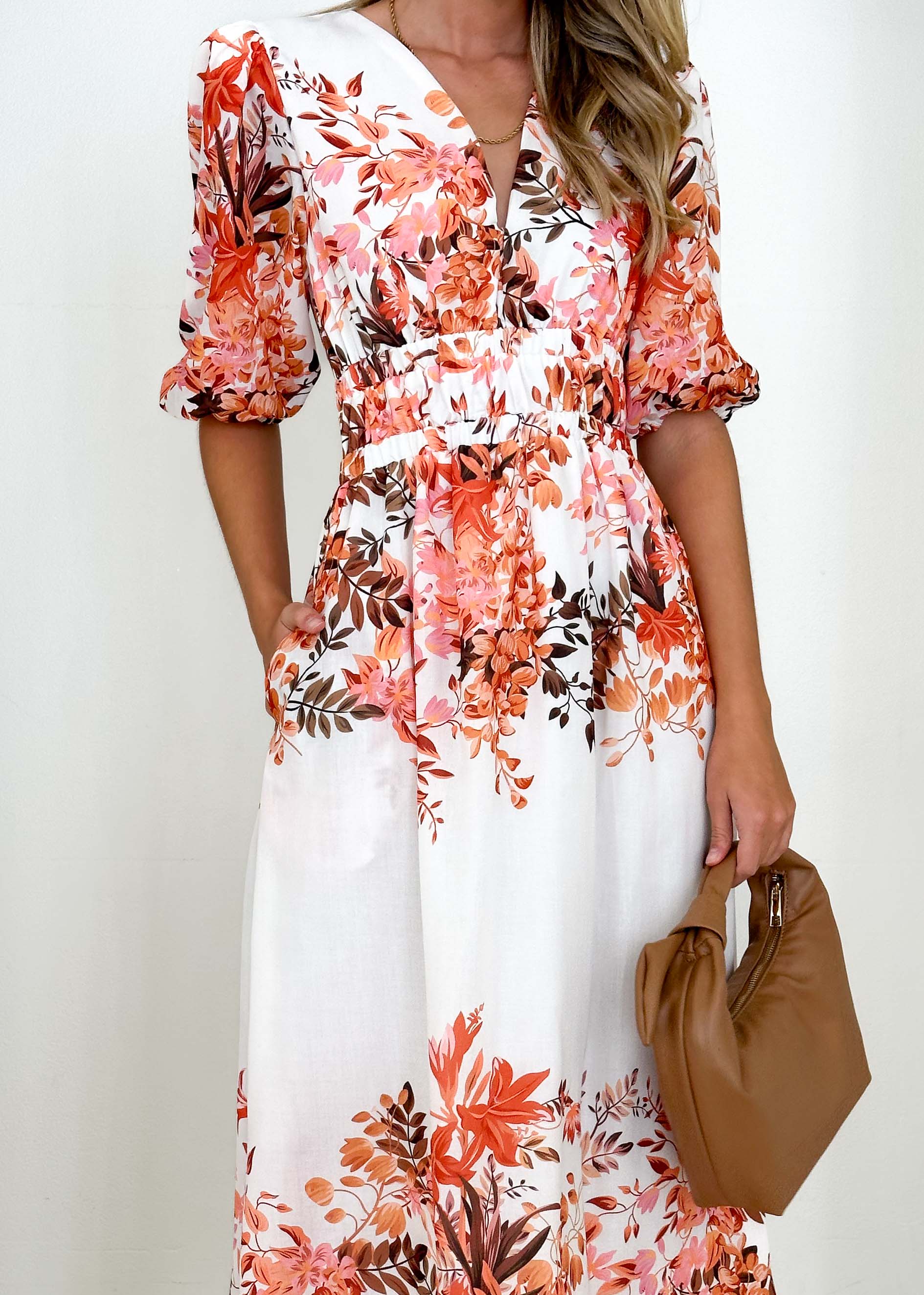 Laylia Maxi Dress - Autumn Floral