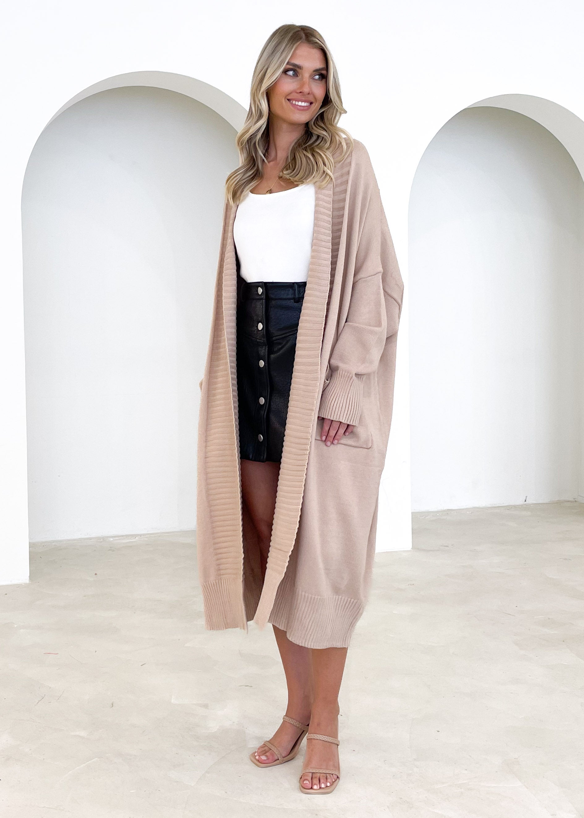 Marshia Cardigan - Beige