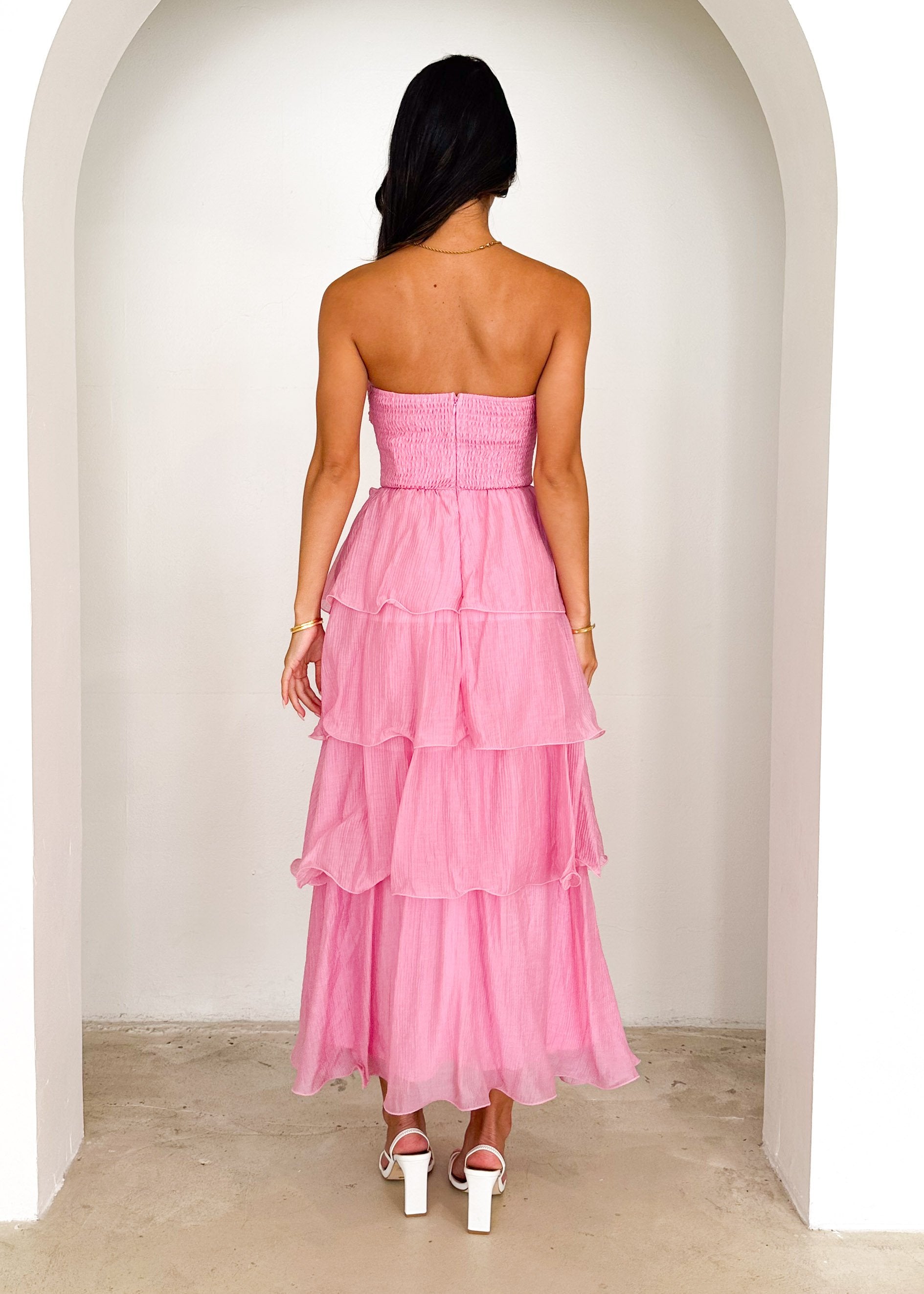 Onica Maxi Dress - Pink