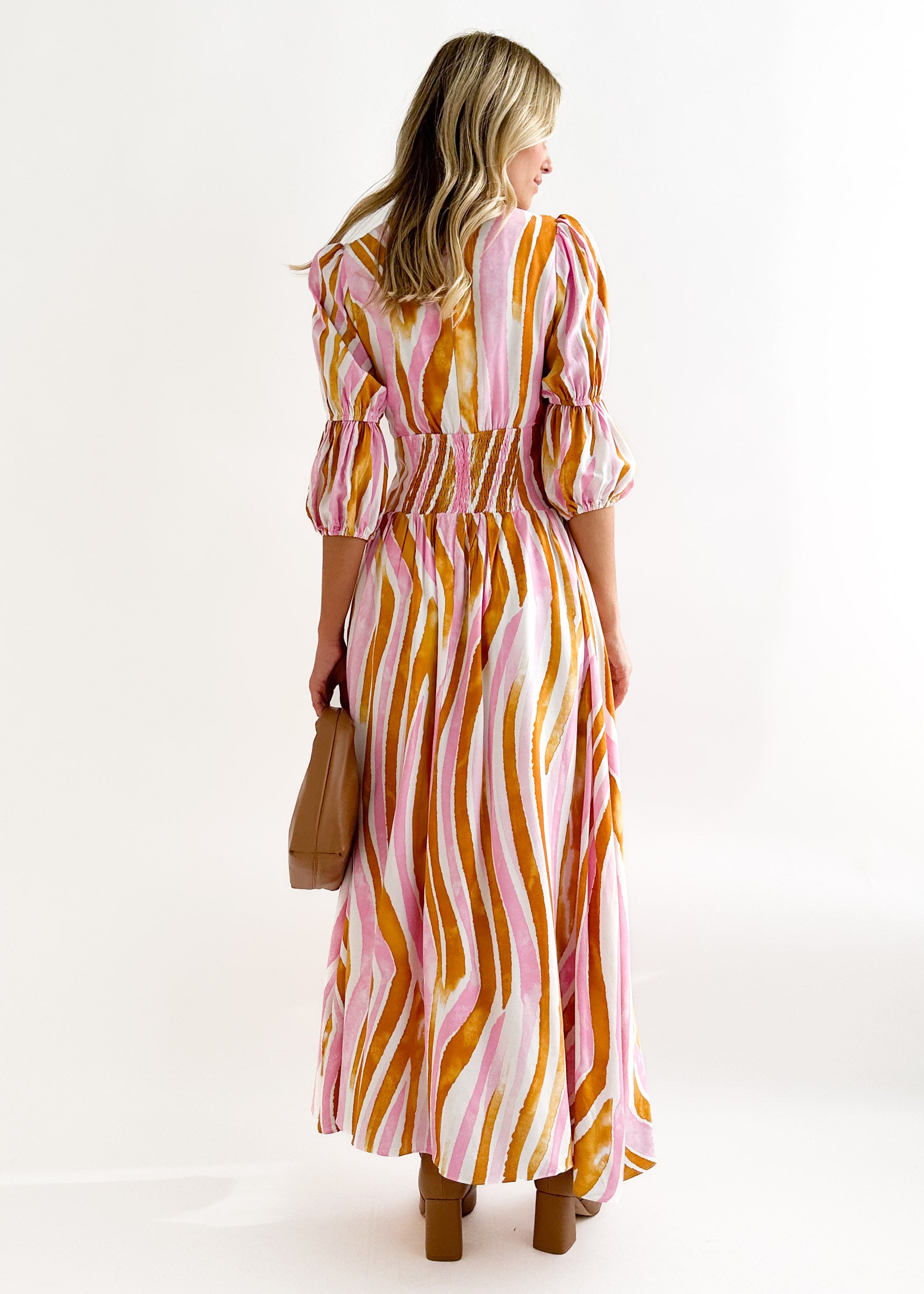 Abriella Maxi Dress - Candy Stripe