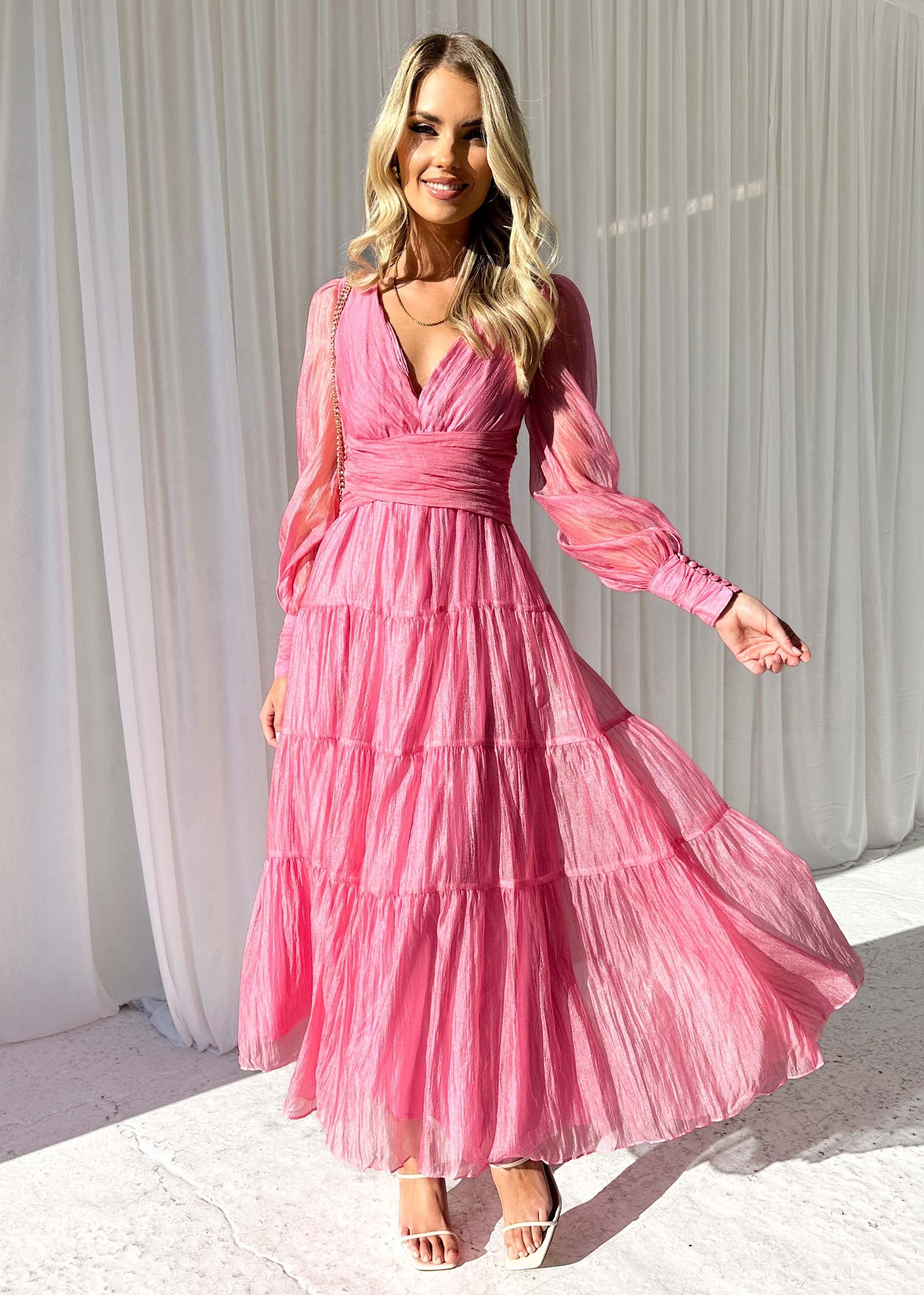 Kamellia Maxi Dress - Pink