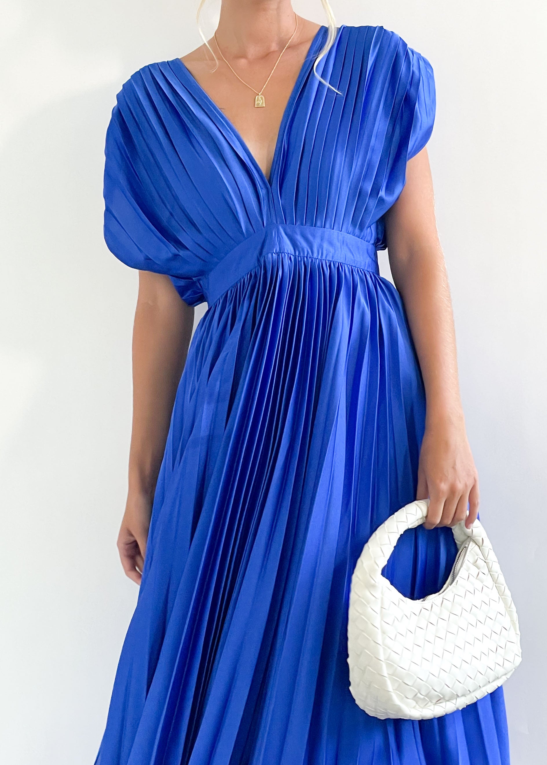 Amina Maxi Dress - Cobalt
