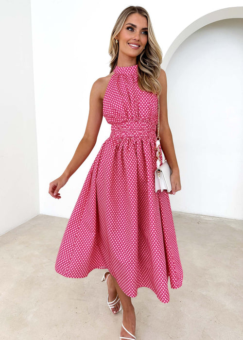 Abriella Maxi Dress - Candy Stripe