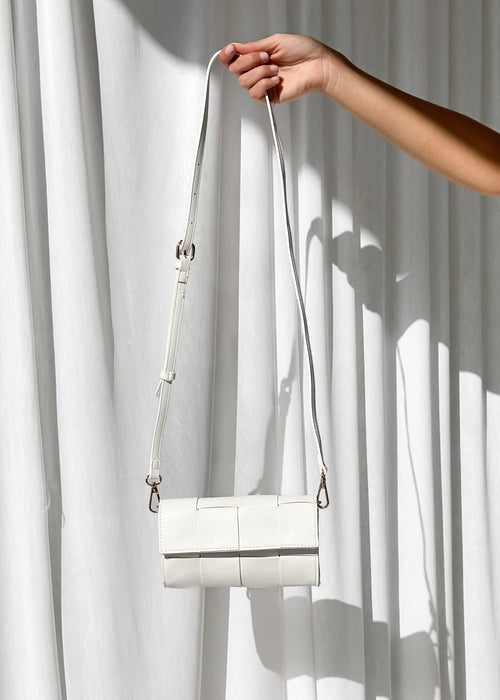Neutral White Crossbody Bag Online – colette by colette hayman