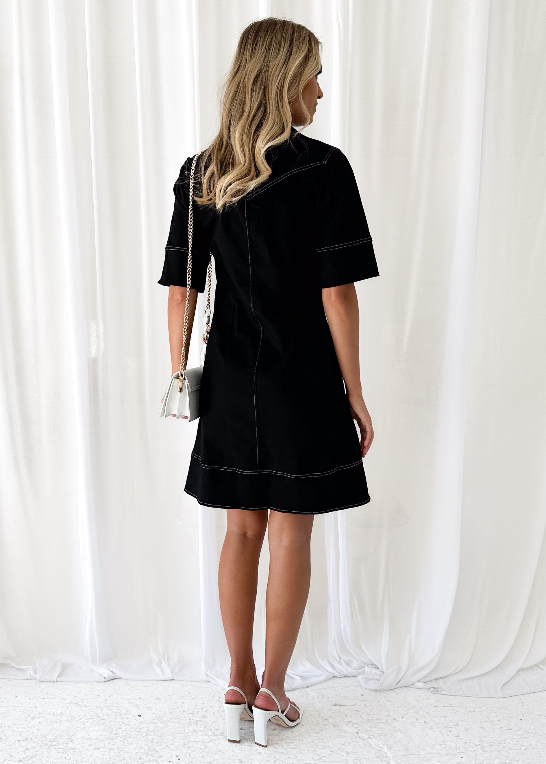 Aspenno Stretch Dress - Black