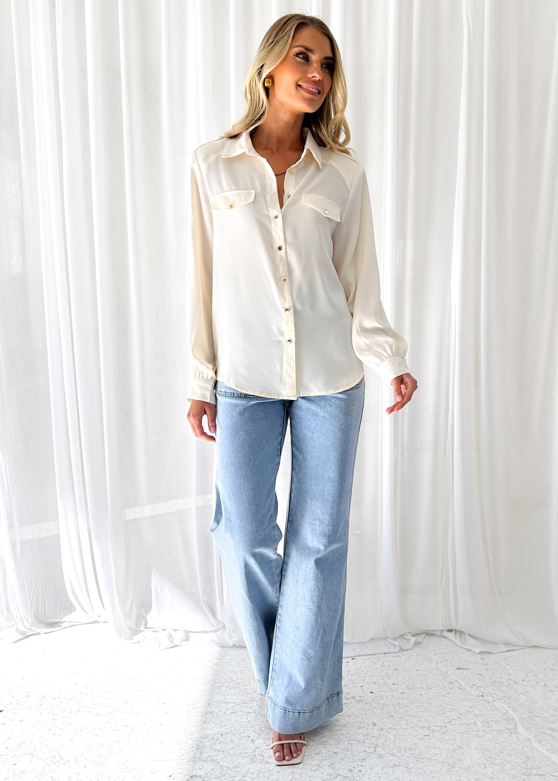 Elenora Shirt - Butter