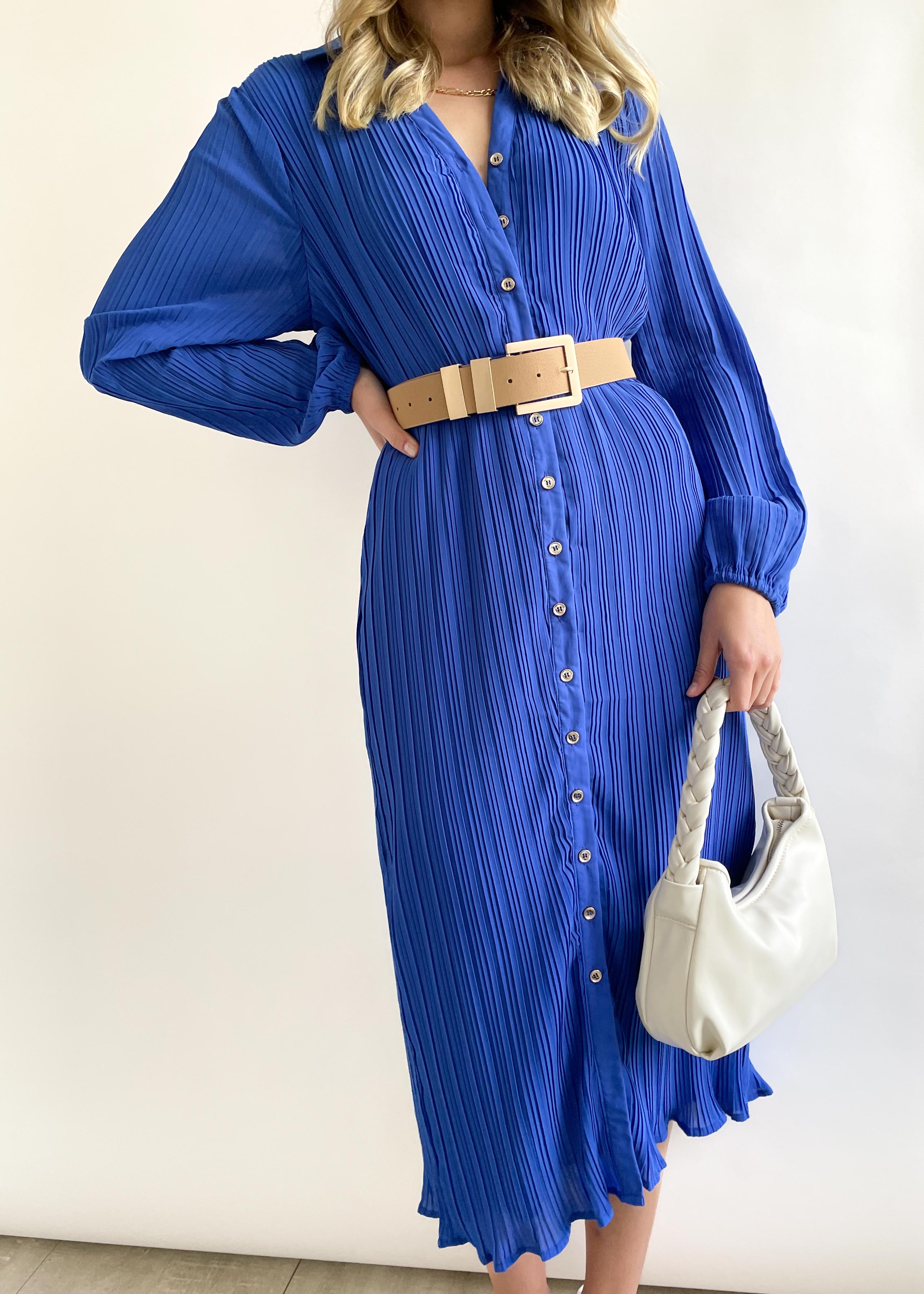 Daniana Midi Dress - Cobalt