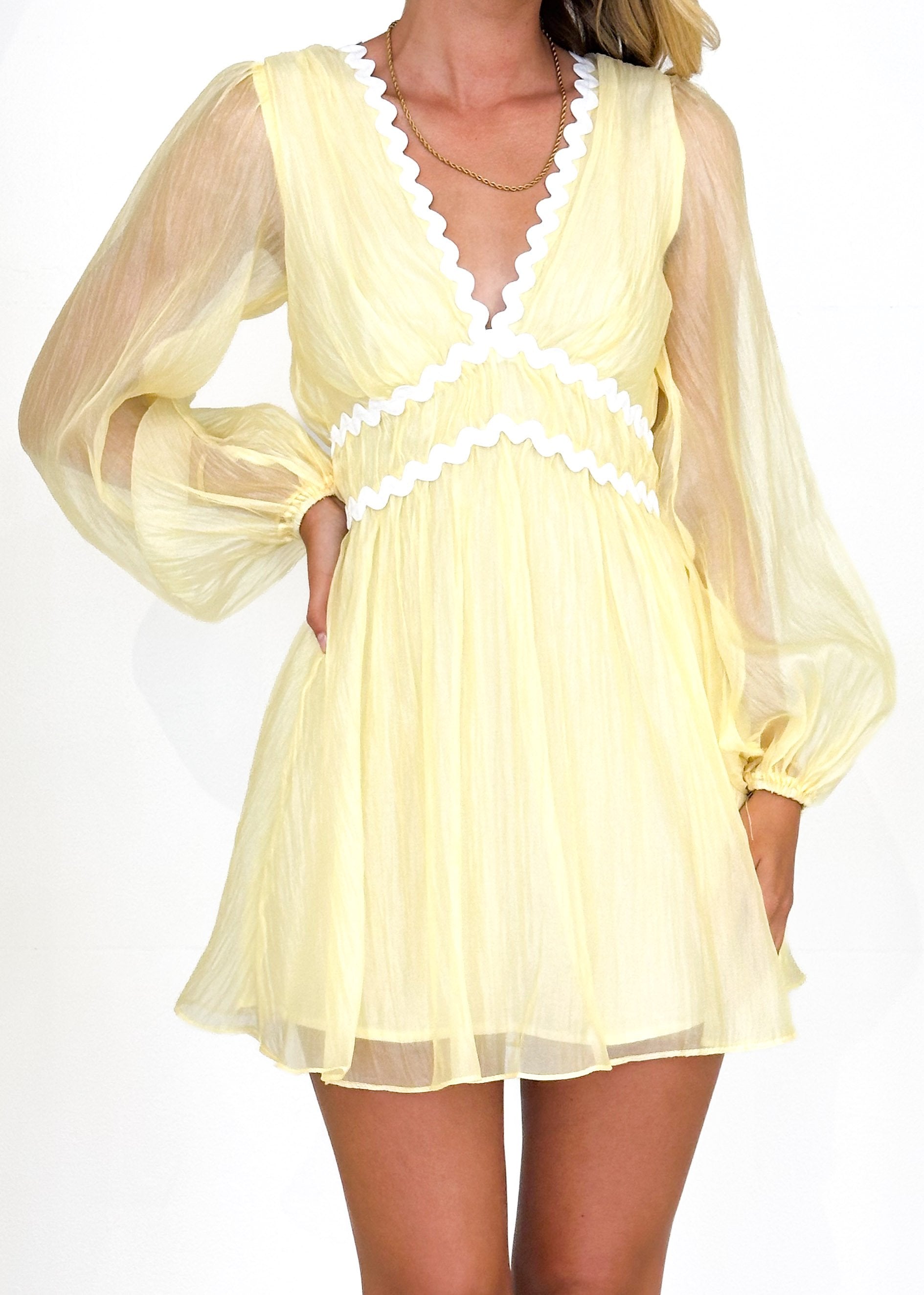 Kater Dress - Yellow