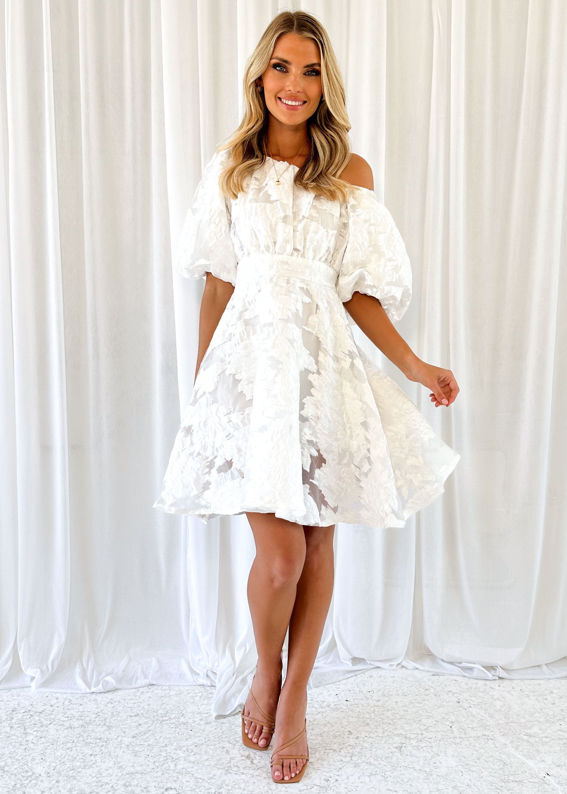 Charice Dress - Off White