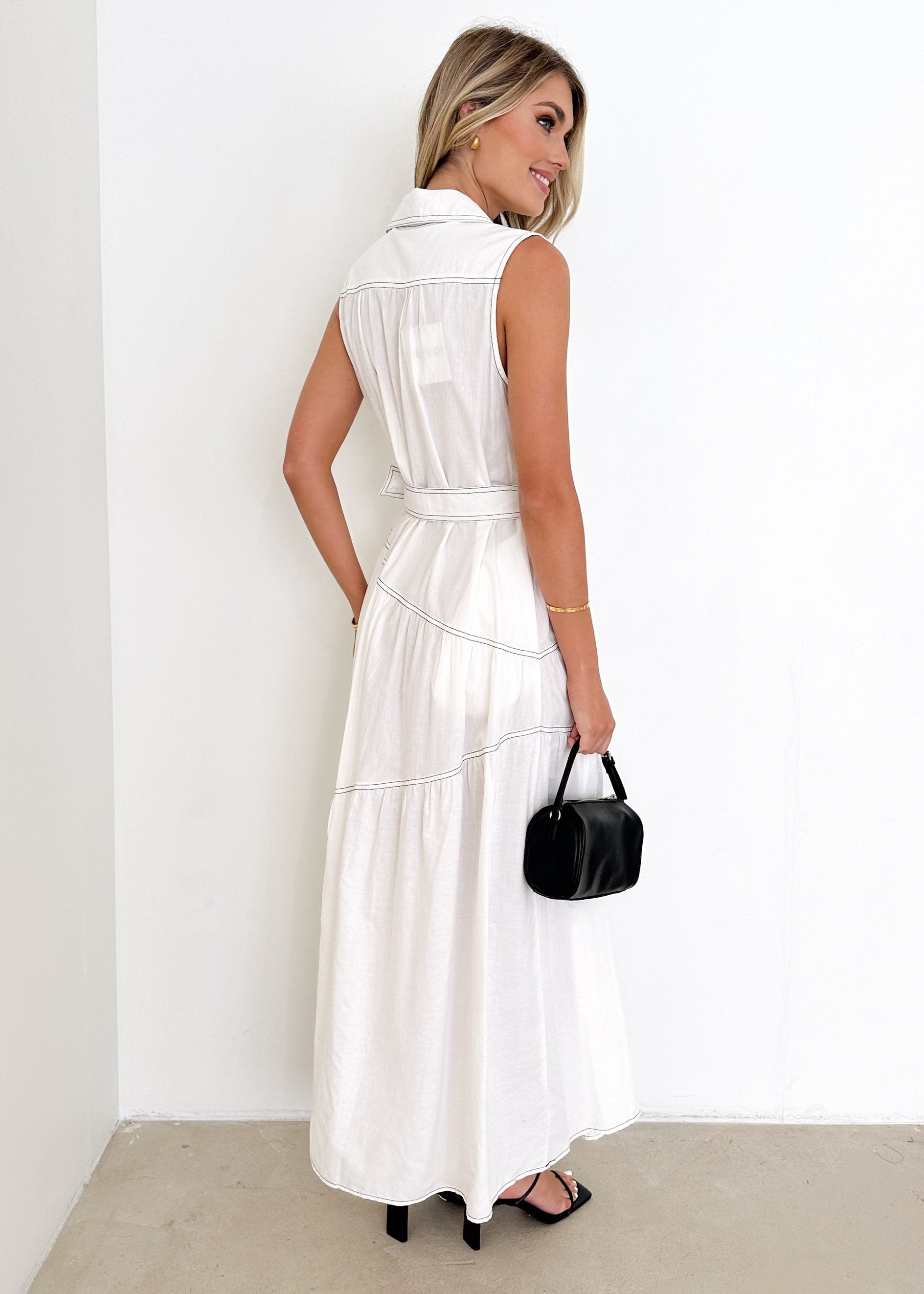 Adoria Maxi Dress - Off White
