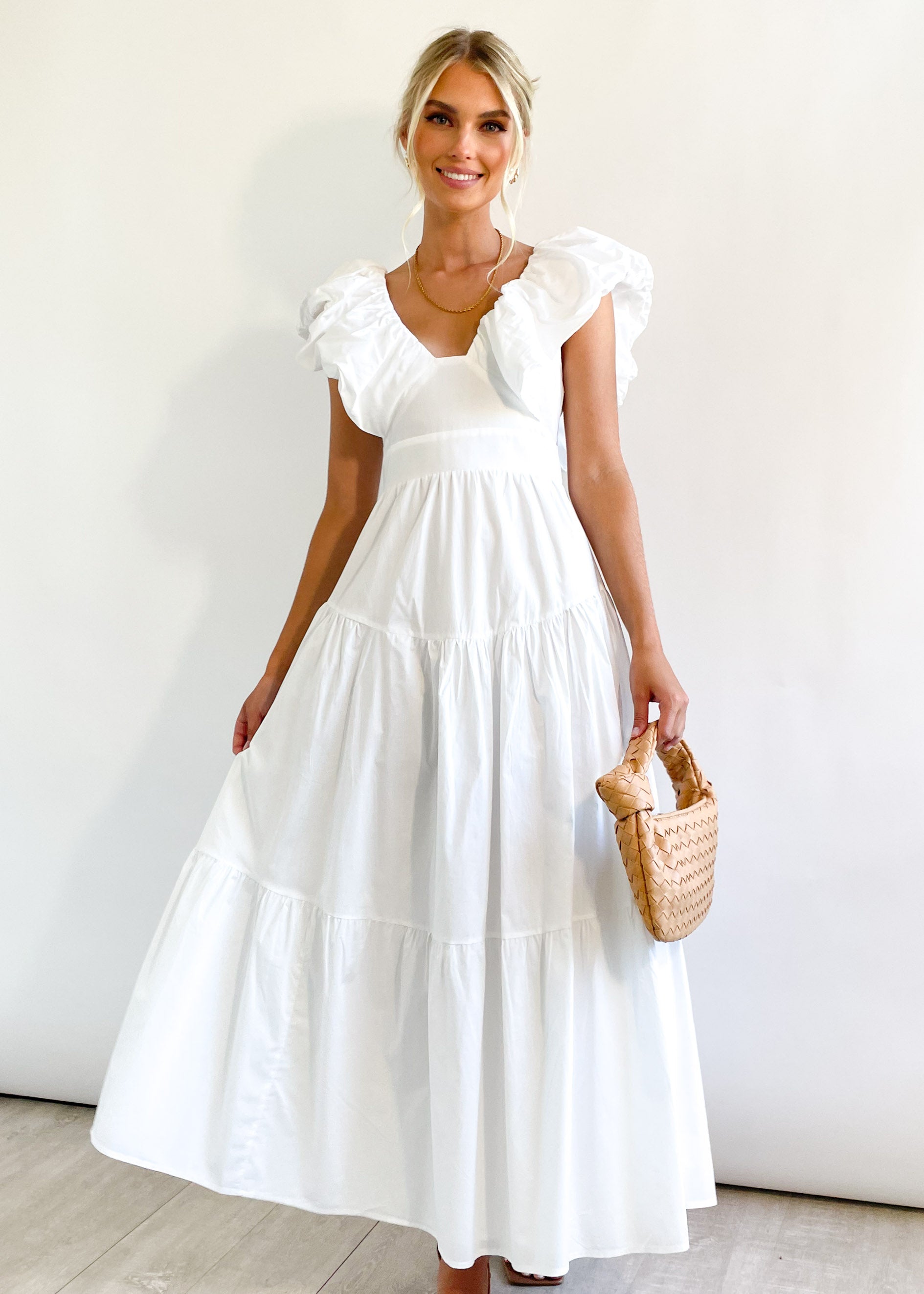 Kelley Maxi Dress - Off White