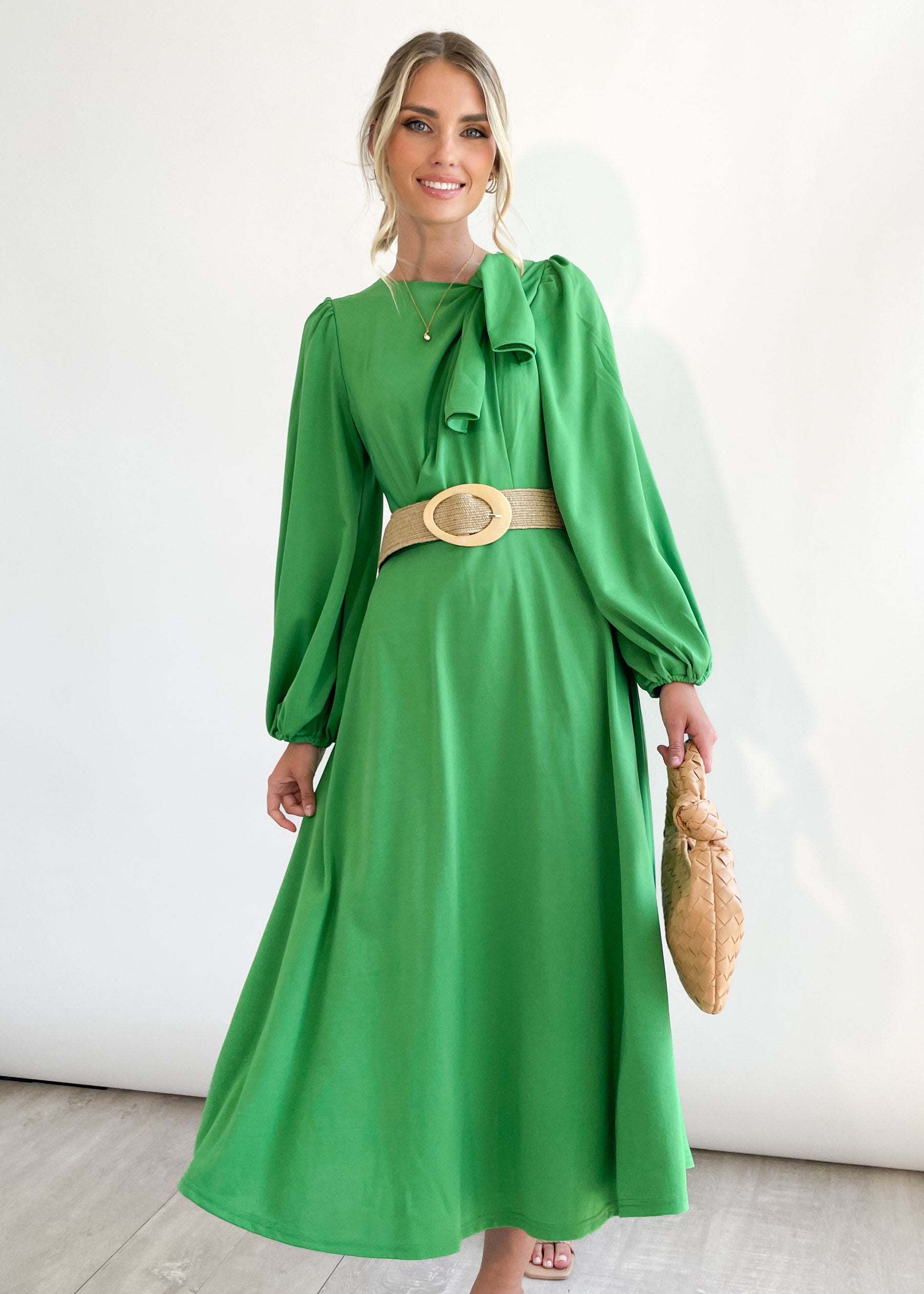 Kyati Midi Dress - Green