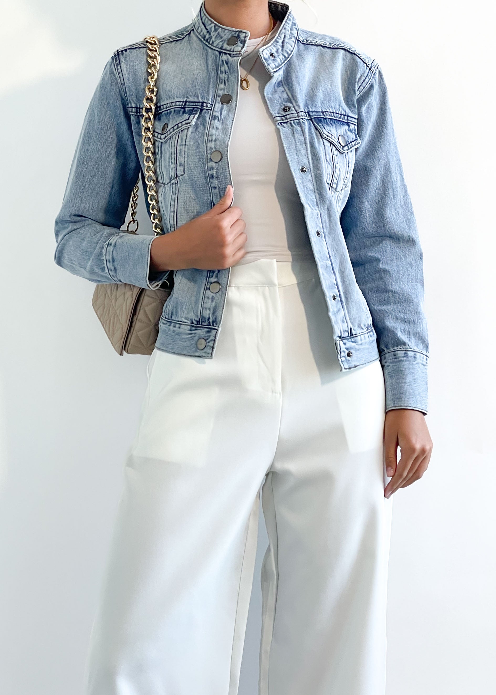 Novato Denim Jacket - Light Blue