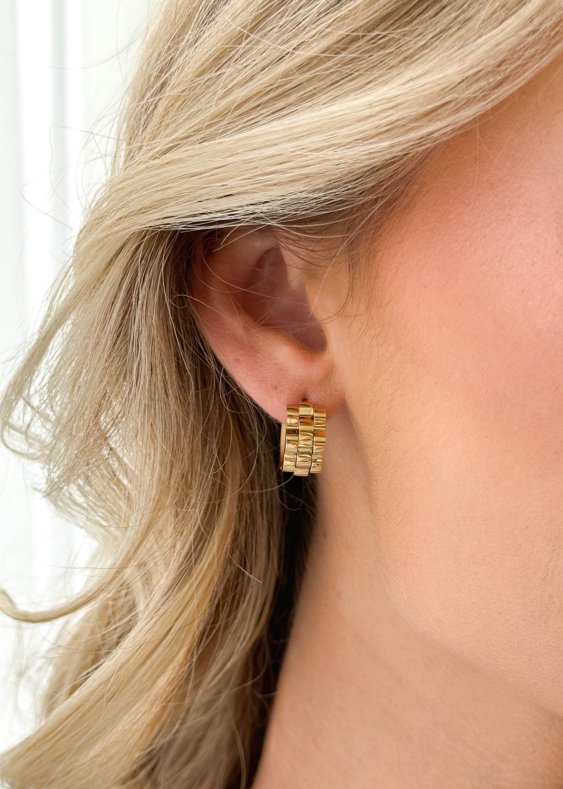 Roplin Earrings - Gold