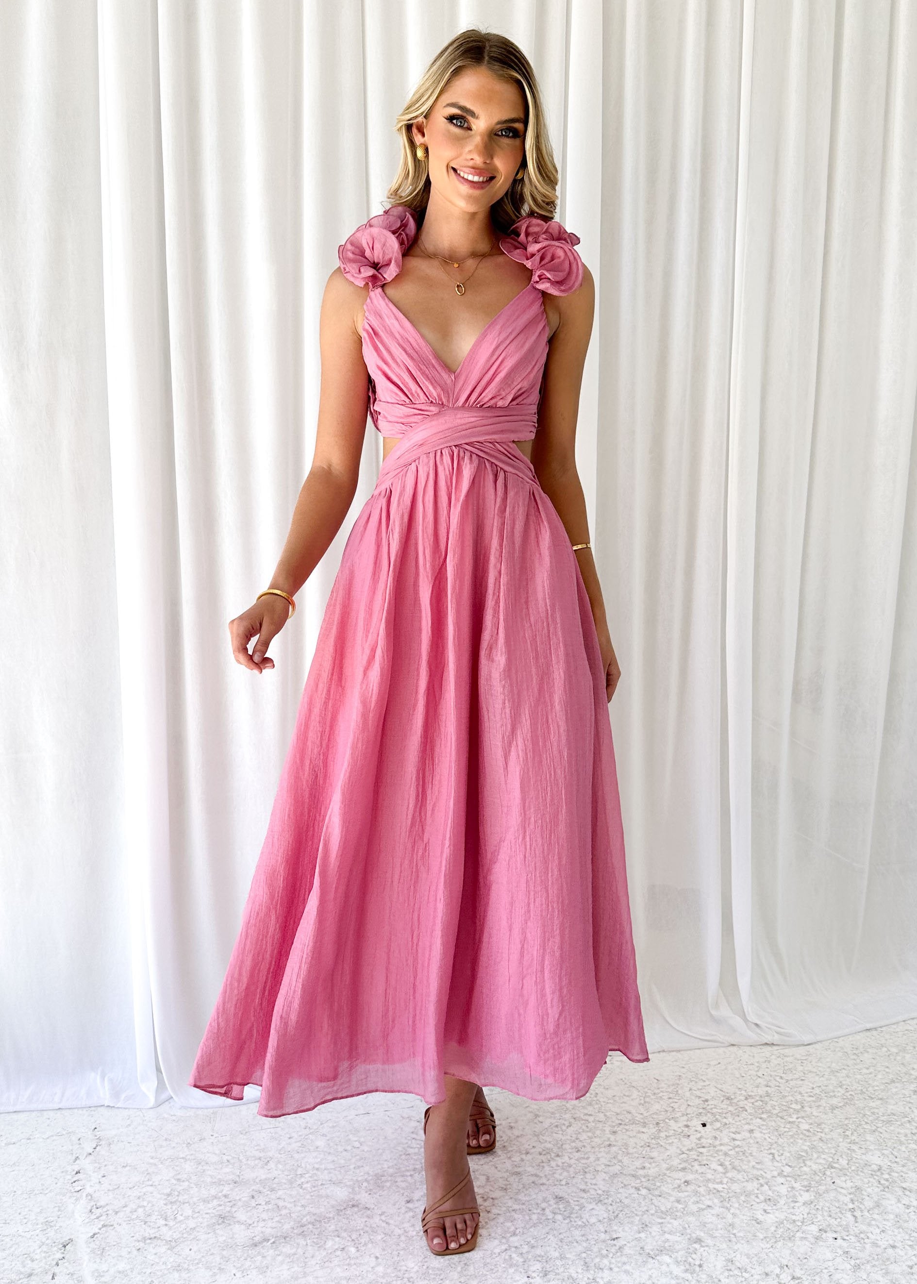 Rincess Maxi Dress - Pink