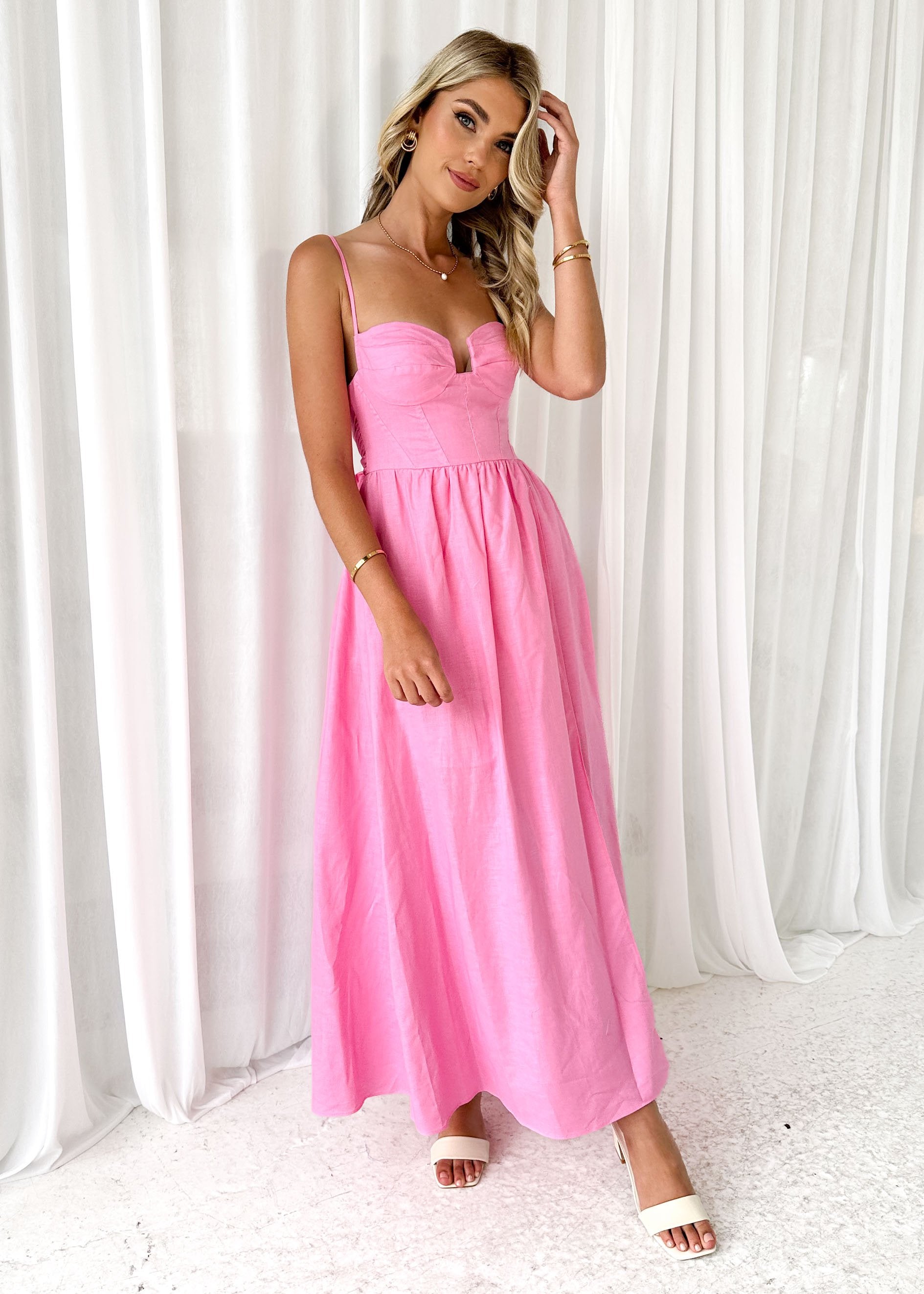 Rydee Maxi Dress - Pink