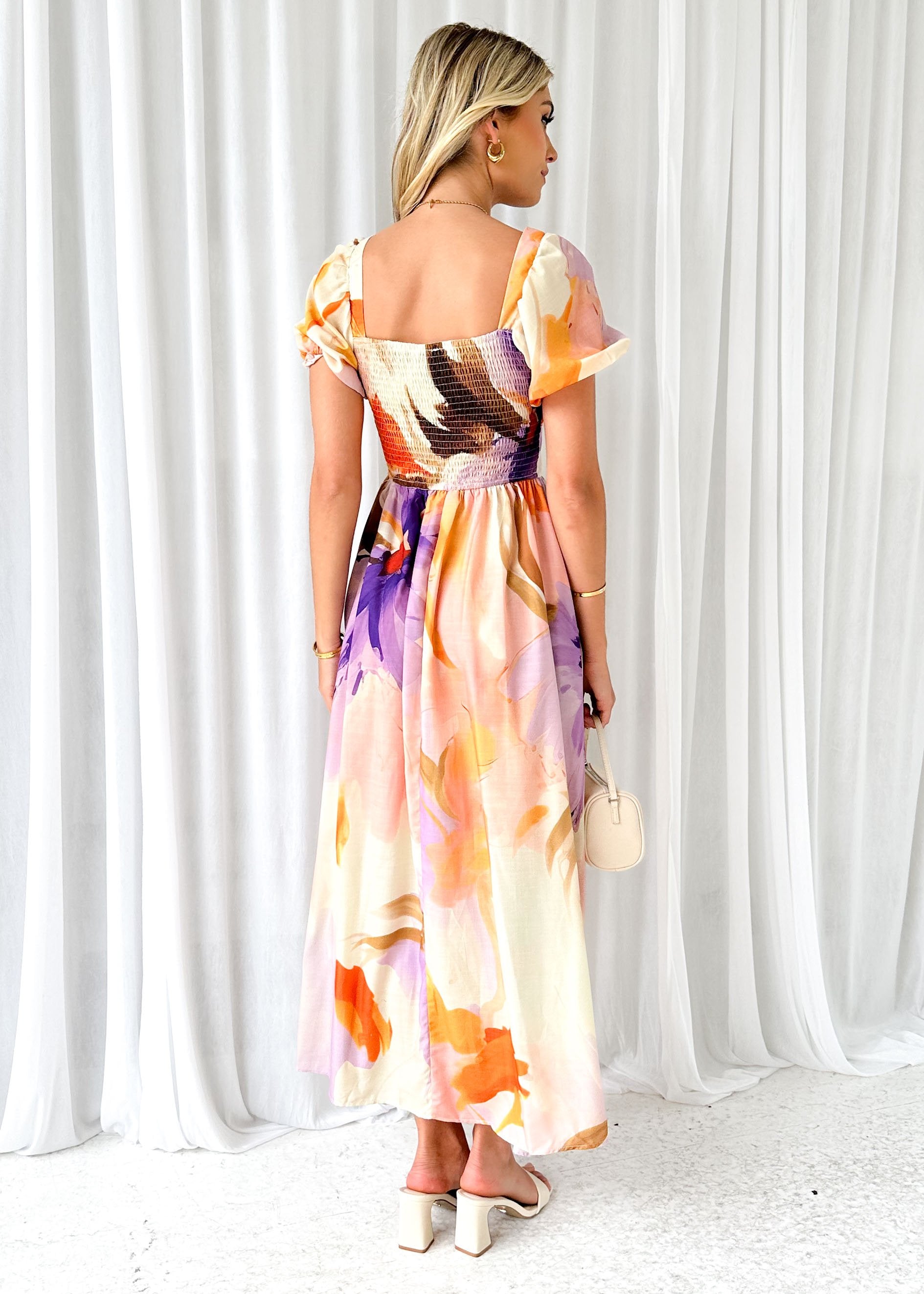 Kyacer Maxi Dress - Lilac Calypso