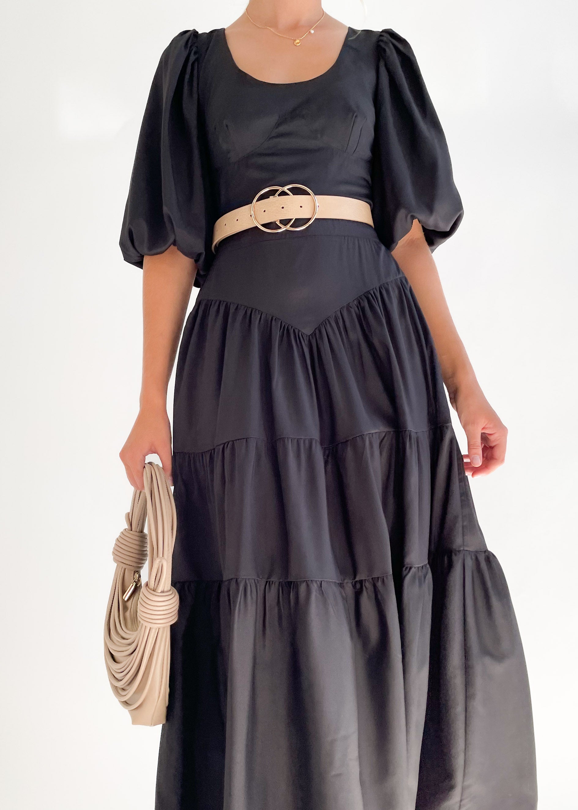 Mailene Maxi Dress - Black