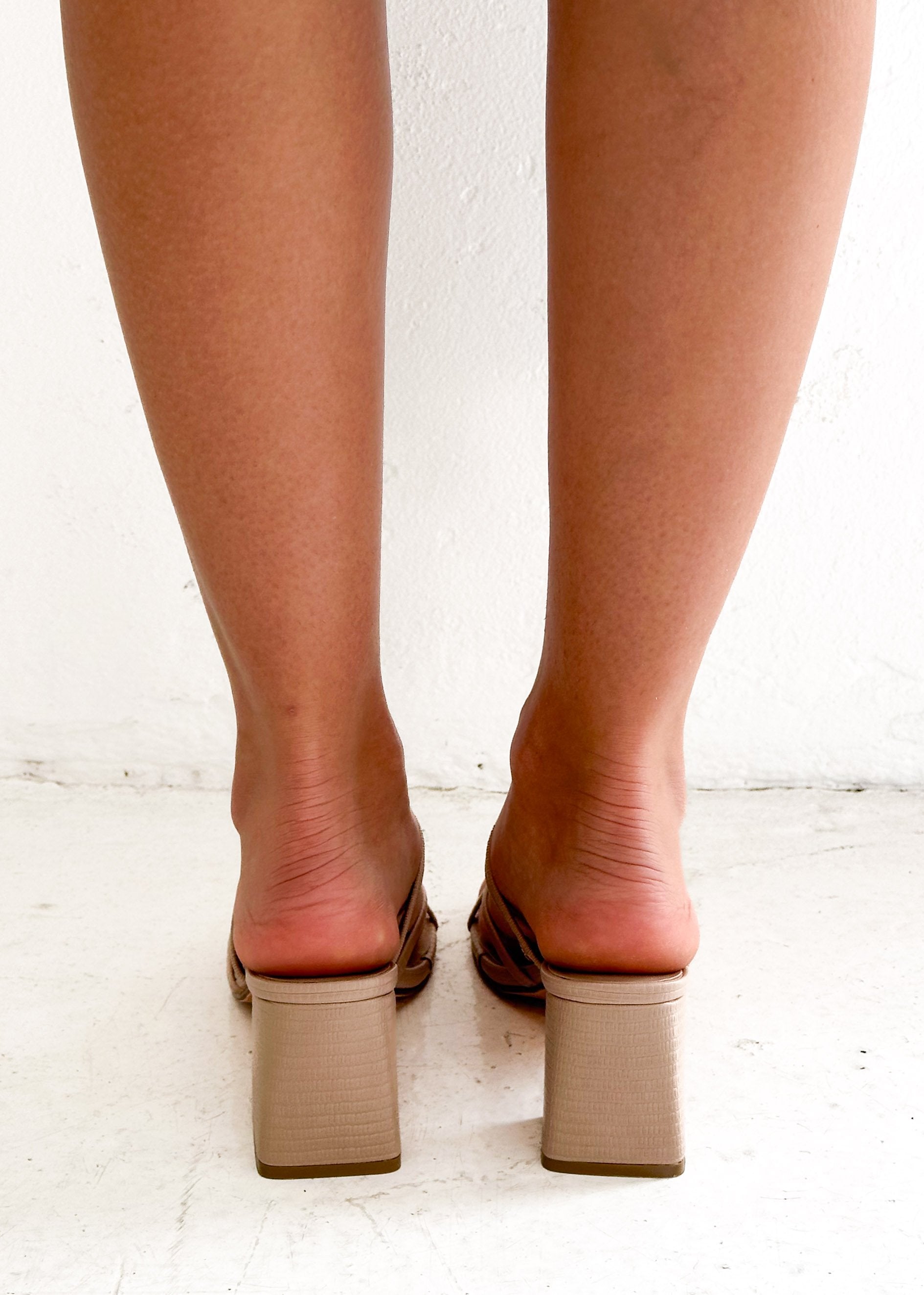 Yesha Heels - Latte Scale