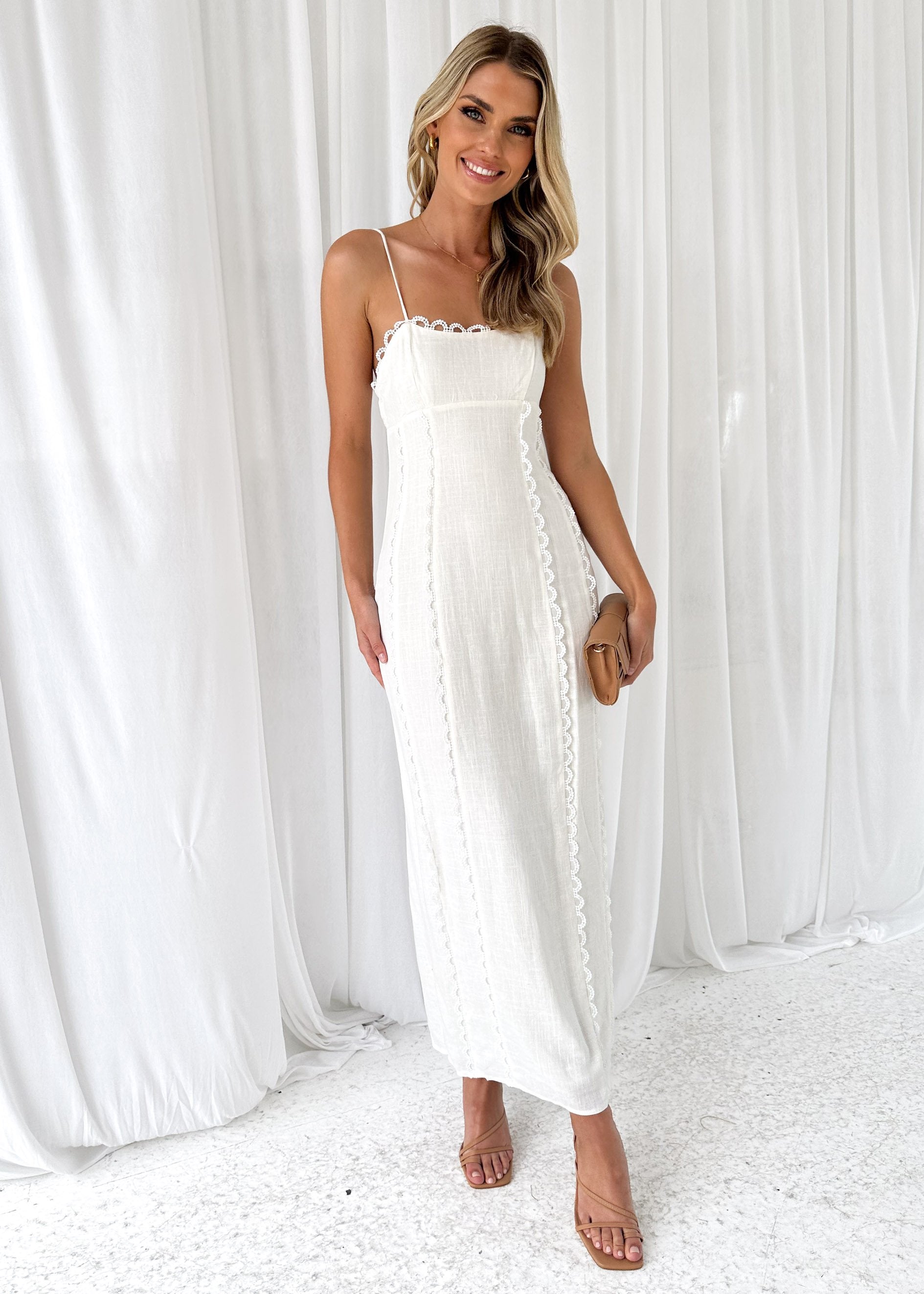 Maylor Maxi Dress - Off White