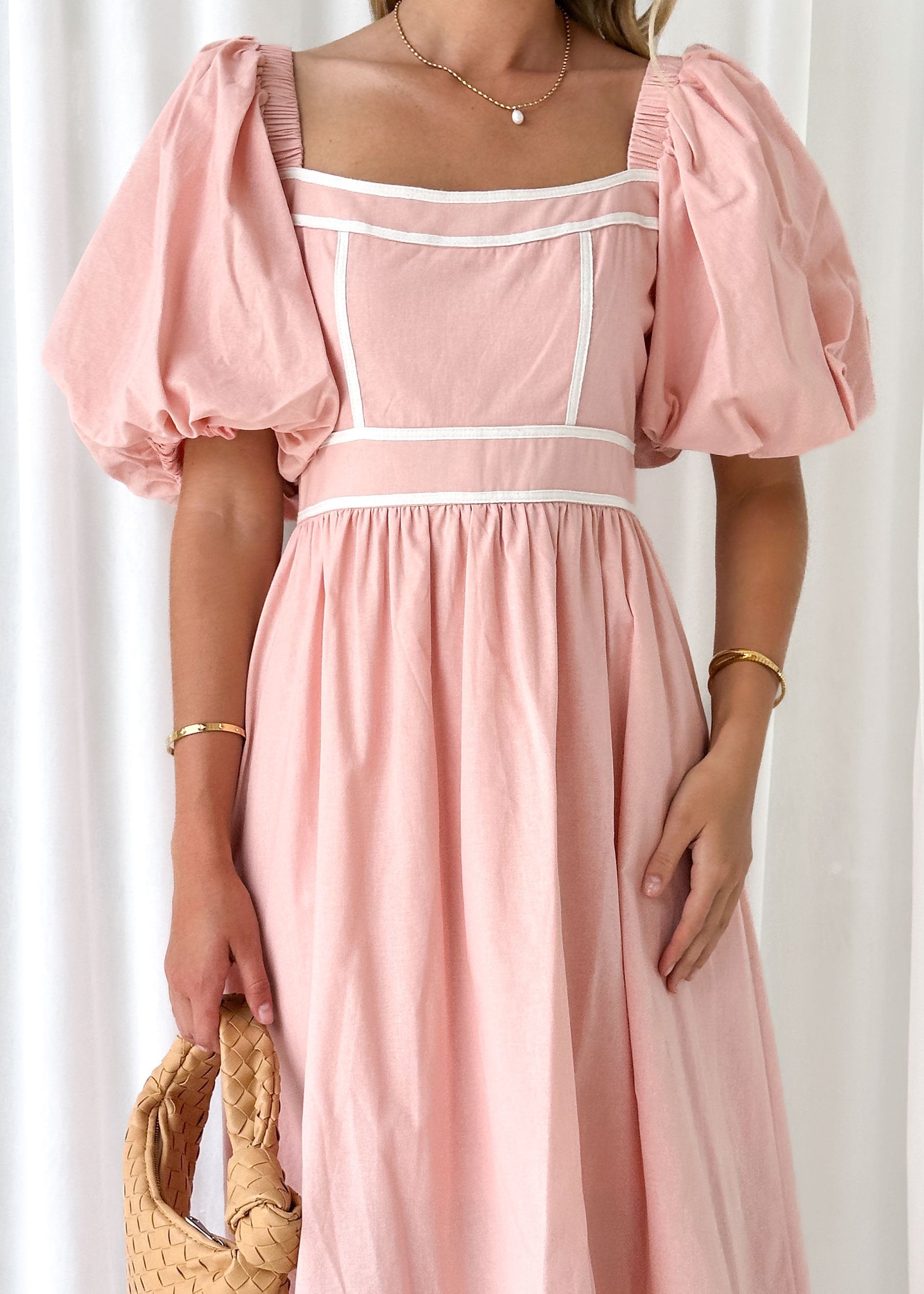 Geelo Midi Dress - Pink