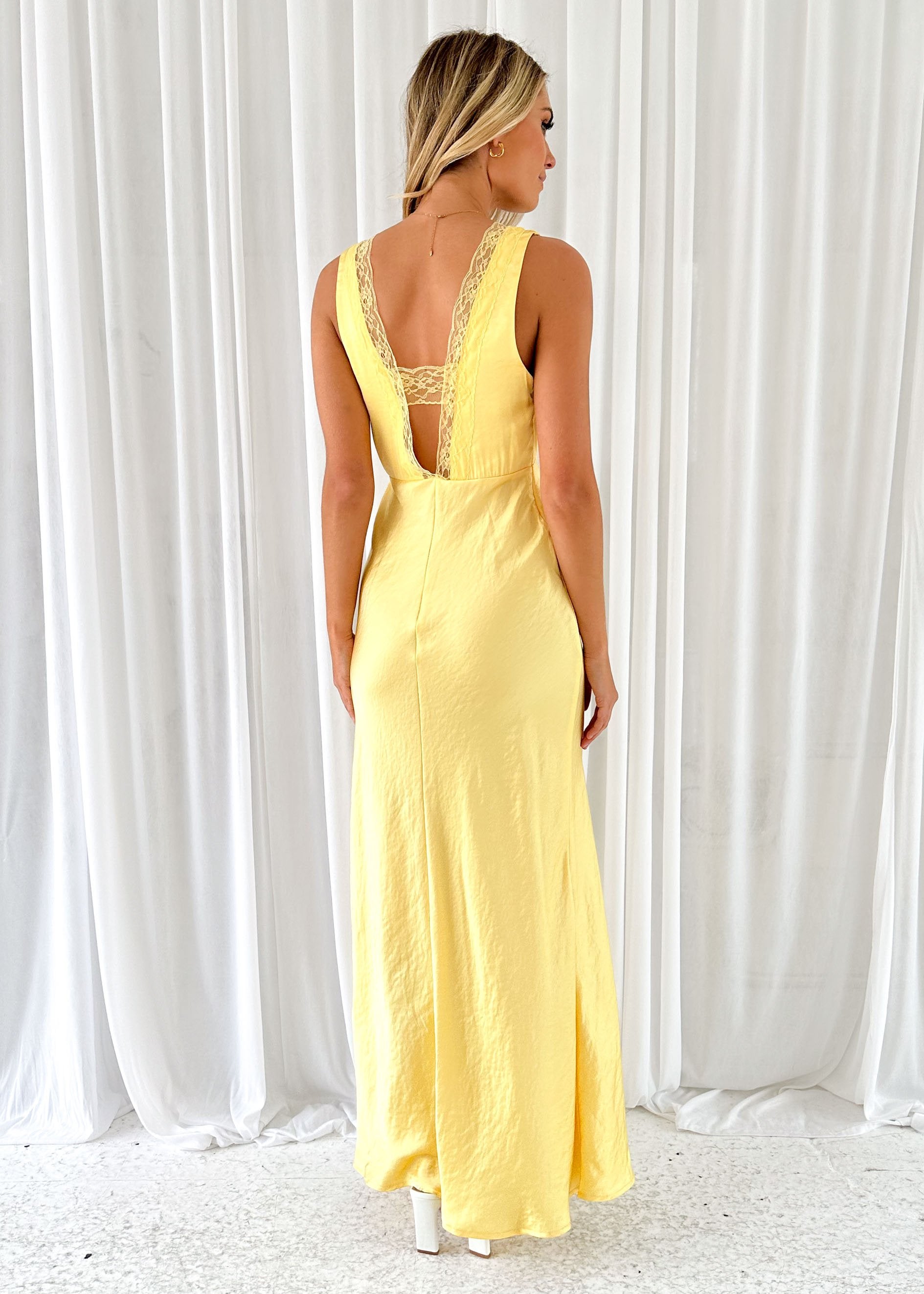 Syrah Maxi Dress - Yellow