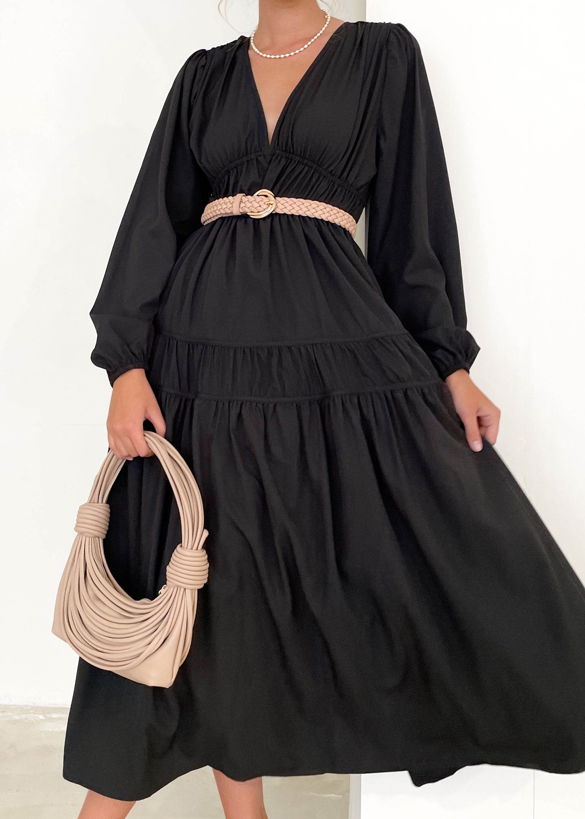 Ryrie Maxi Dress - Black