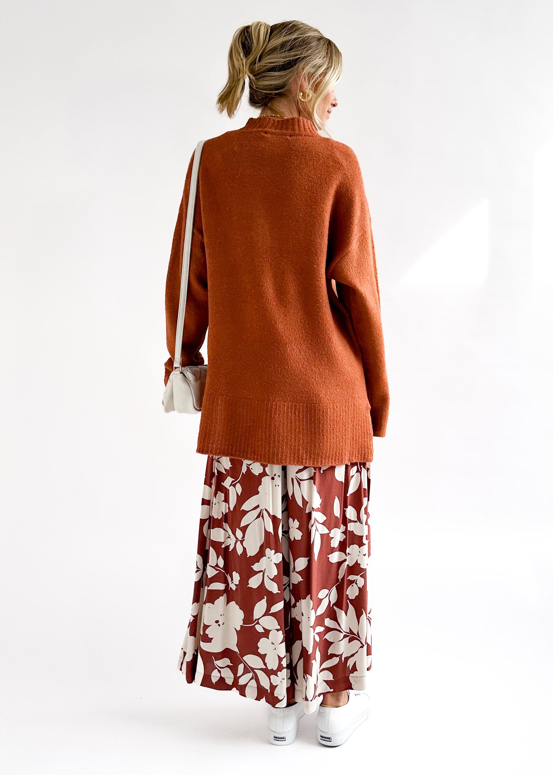 Tiki Sweater - Rust
