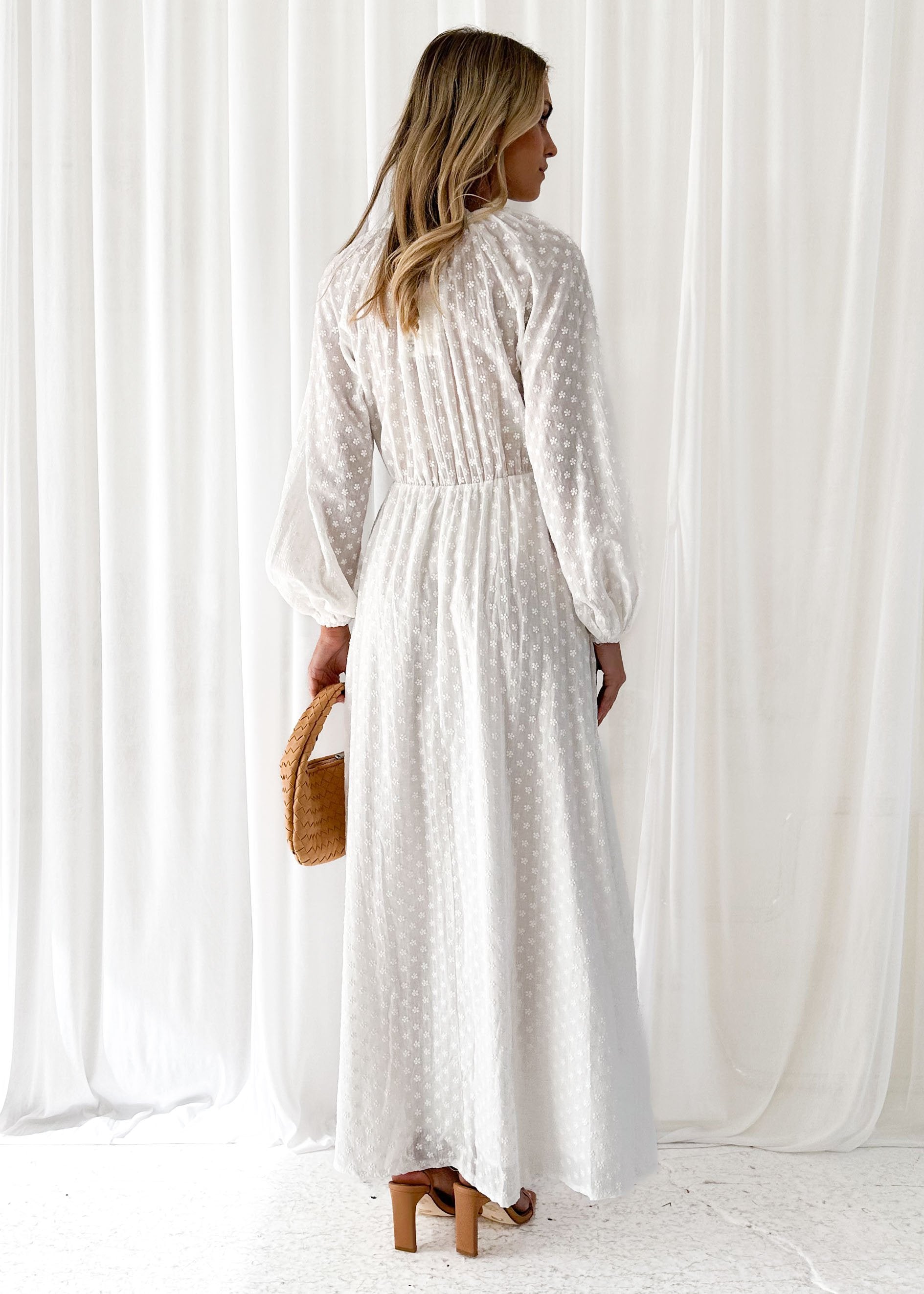 Giovanna Maxi Dress - Off White