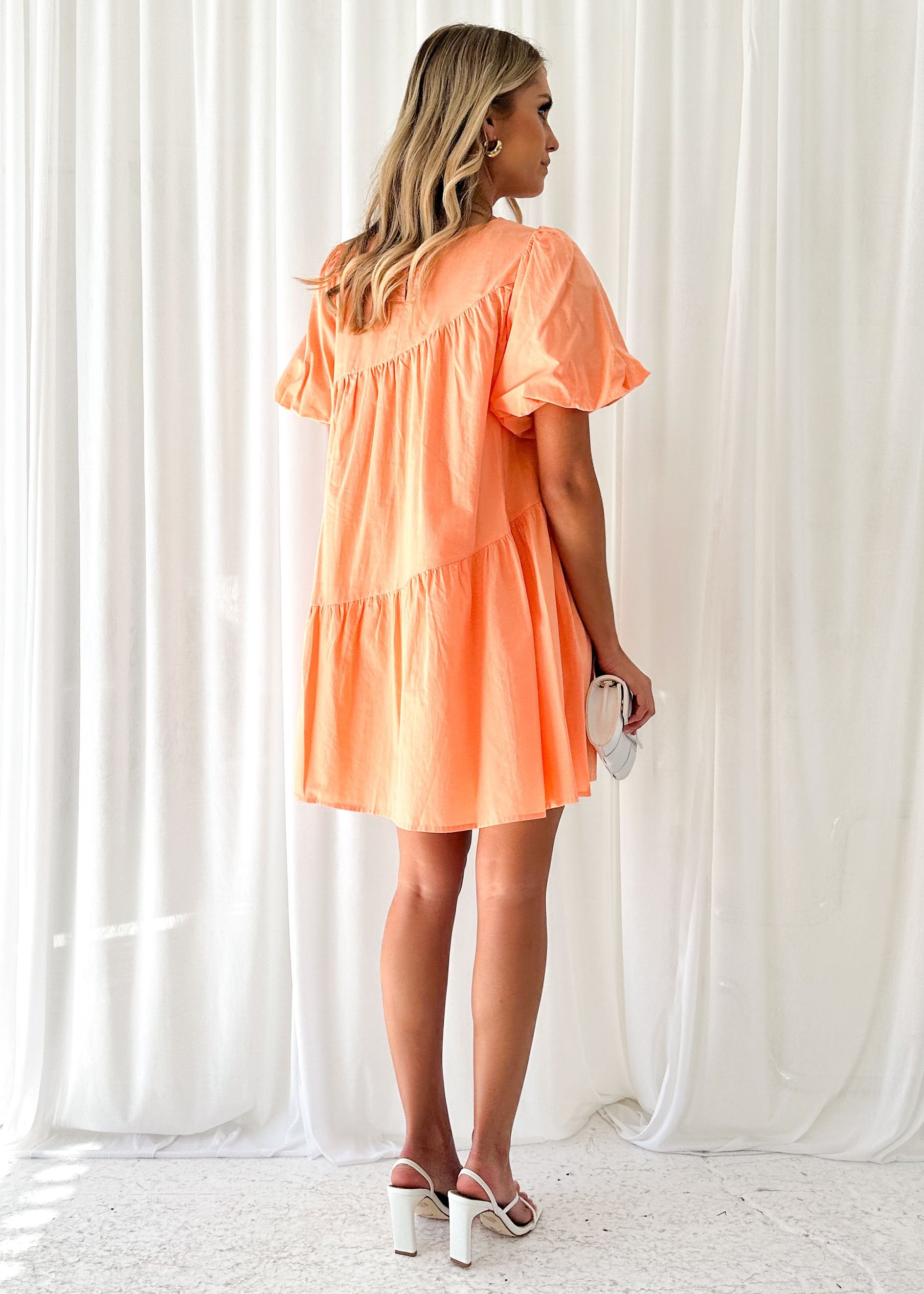 Oliviette Dress - Peach