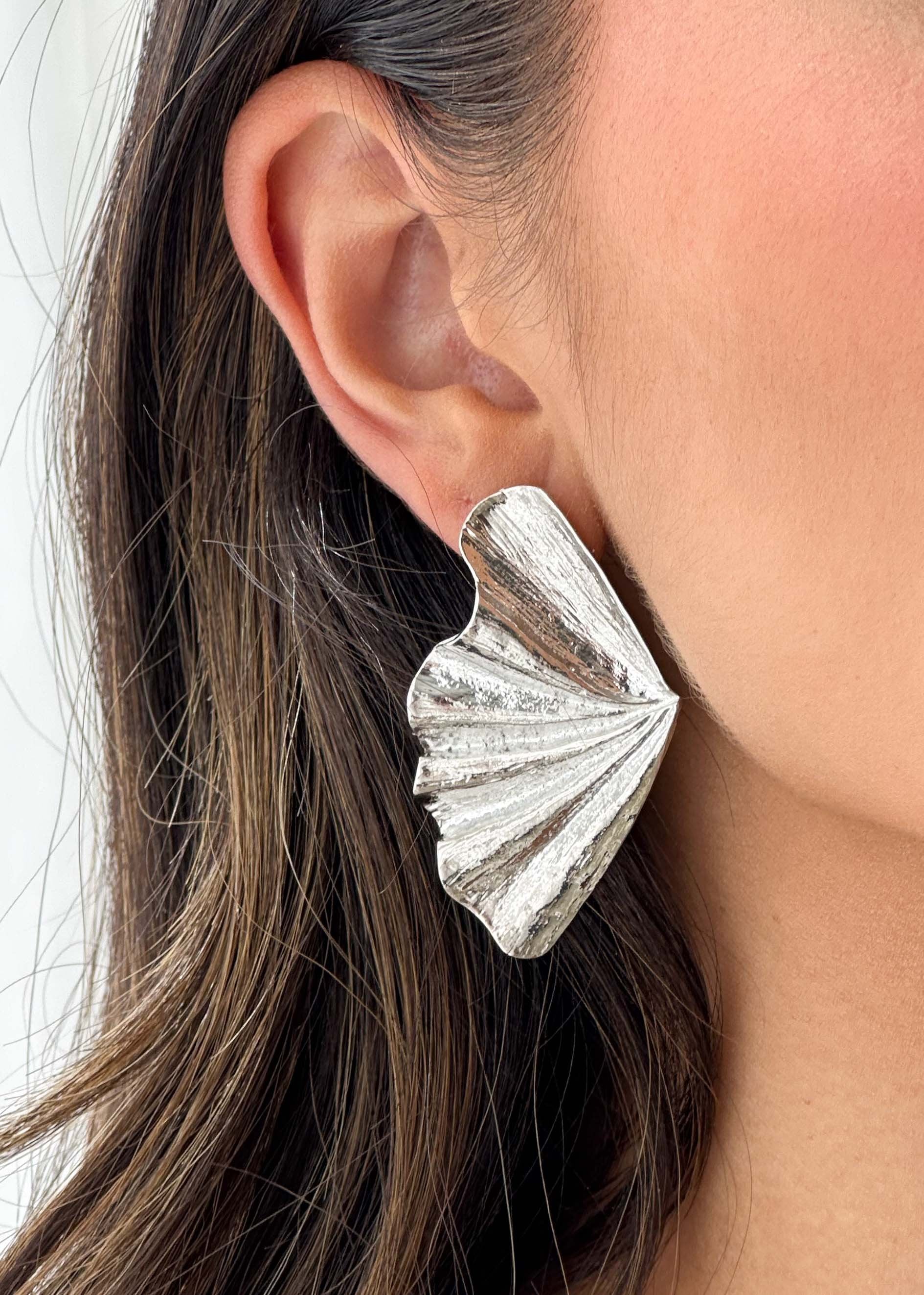 Kandra Earrings - Silver
