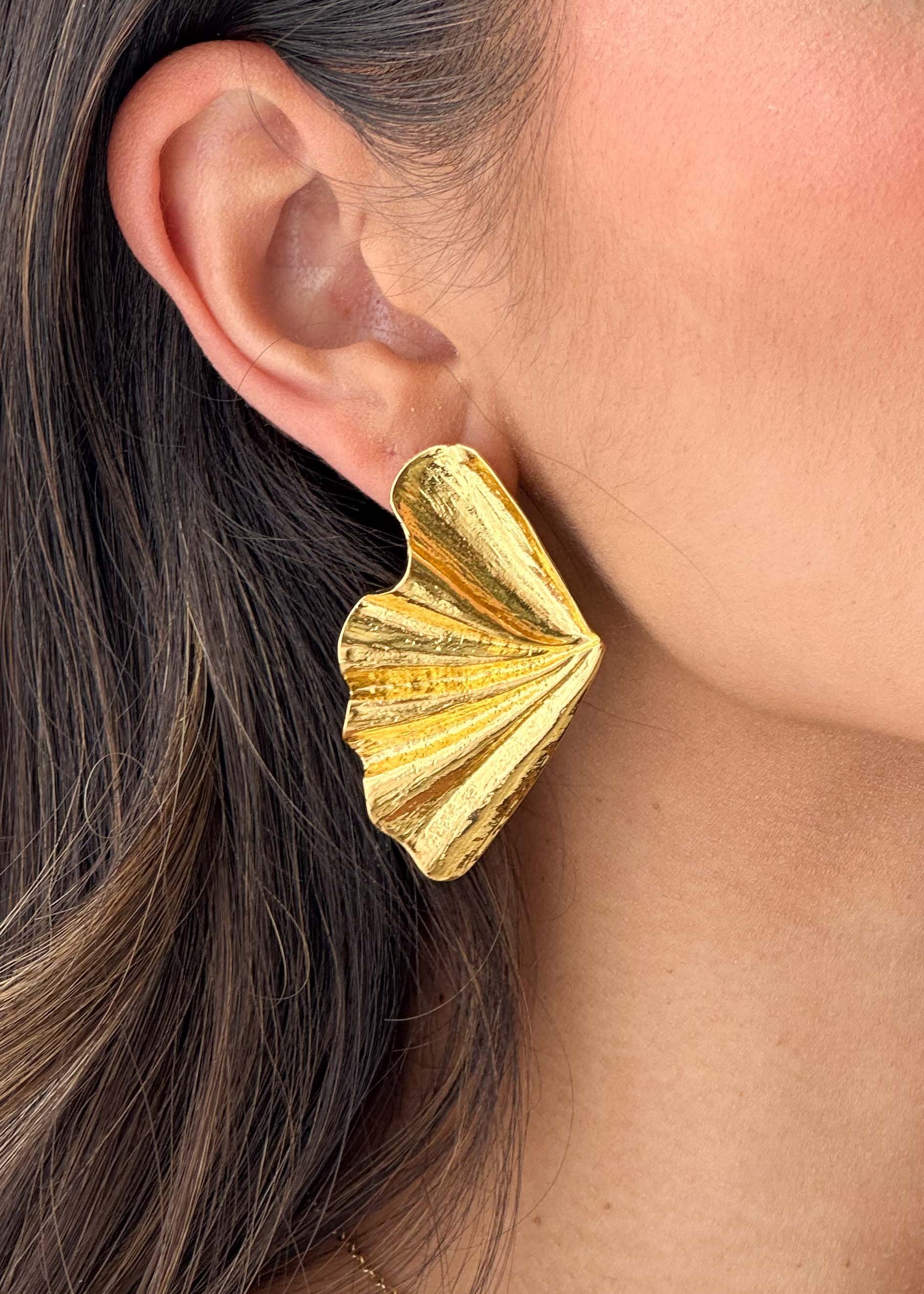 Kandra Earrings - Gold