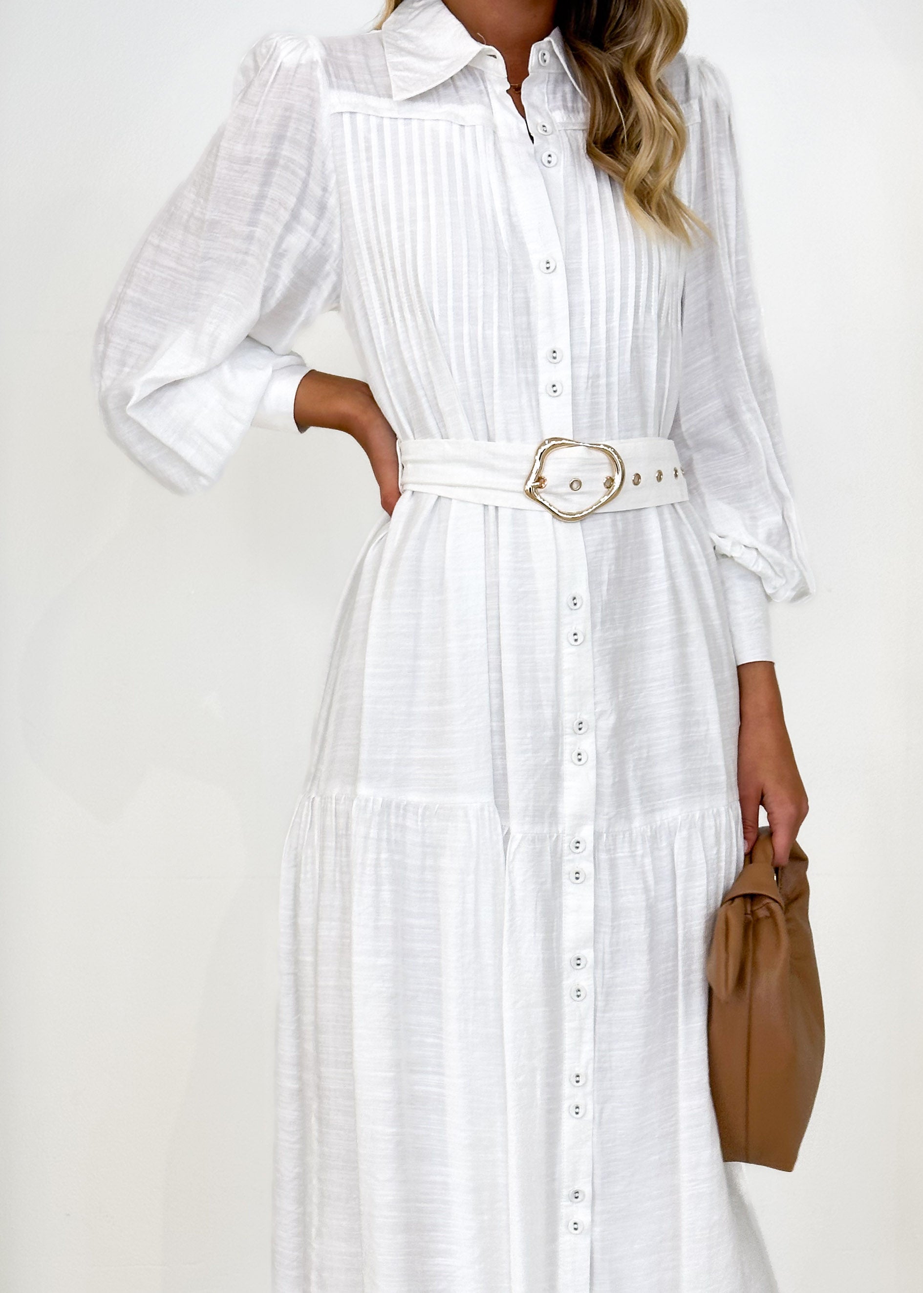 Marthea Maxi Dress - Off White