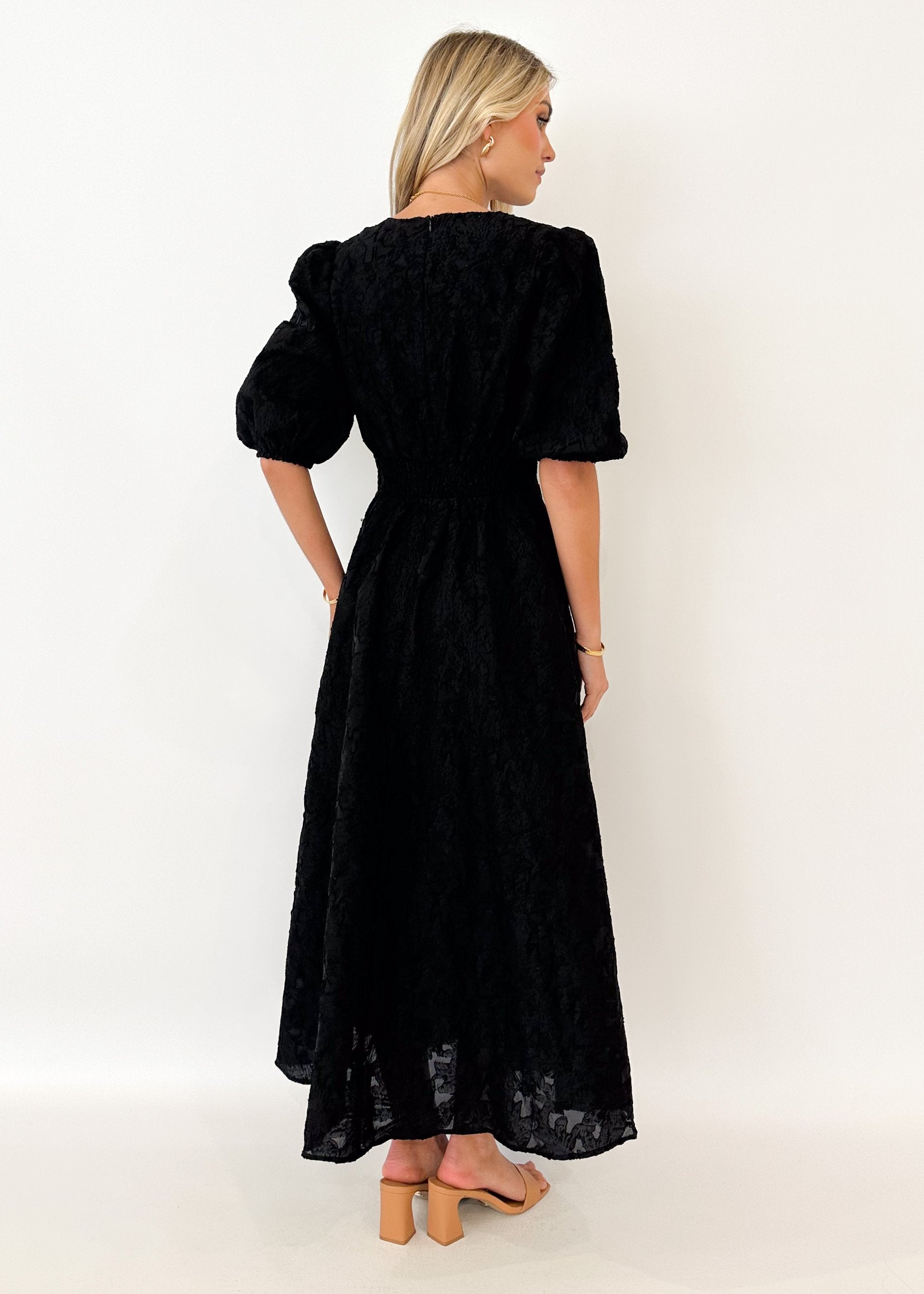 Laylim Midi Dress - Black