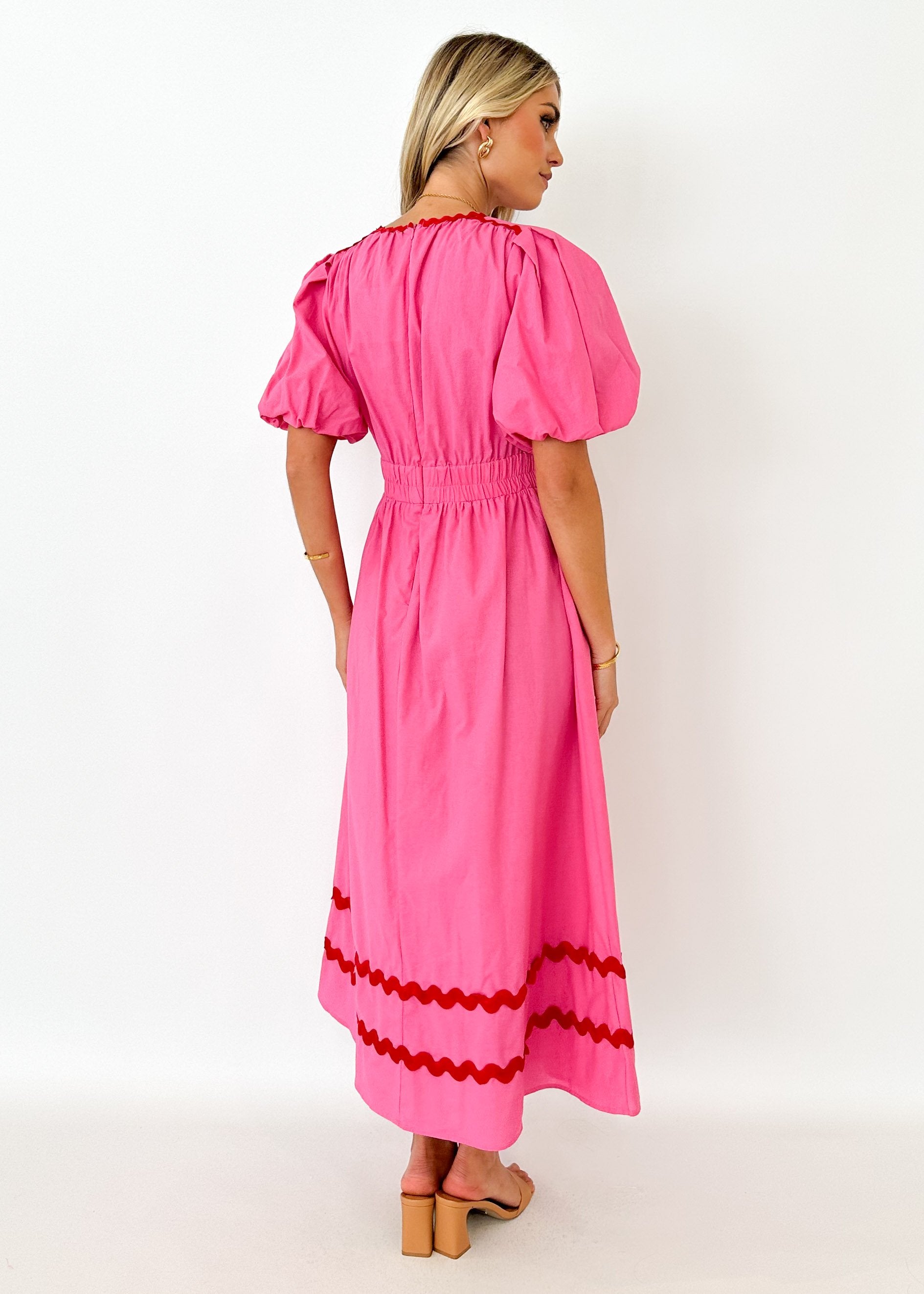 Lillario Maxi Dress - Pink