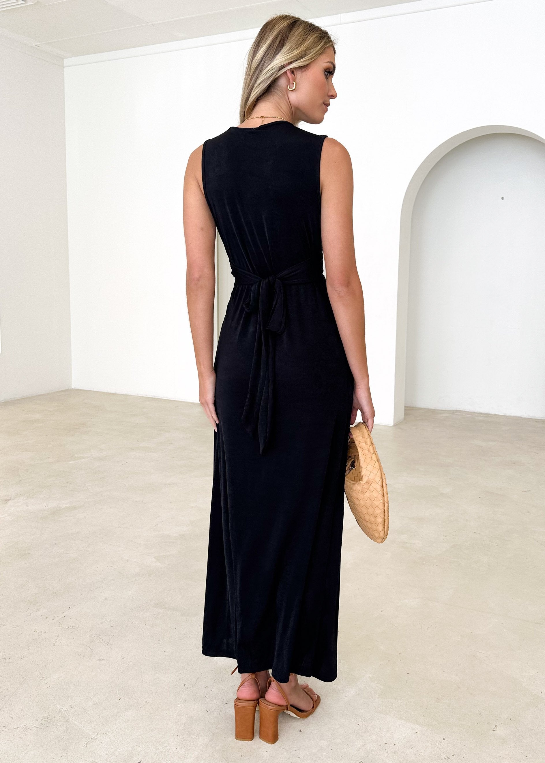 Ameron Maxi Dress - Black