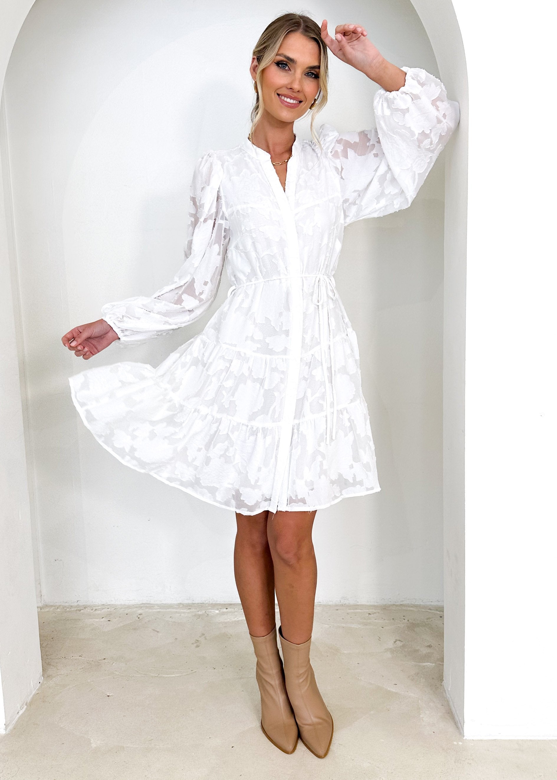 Lannah Dress - Off White
