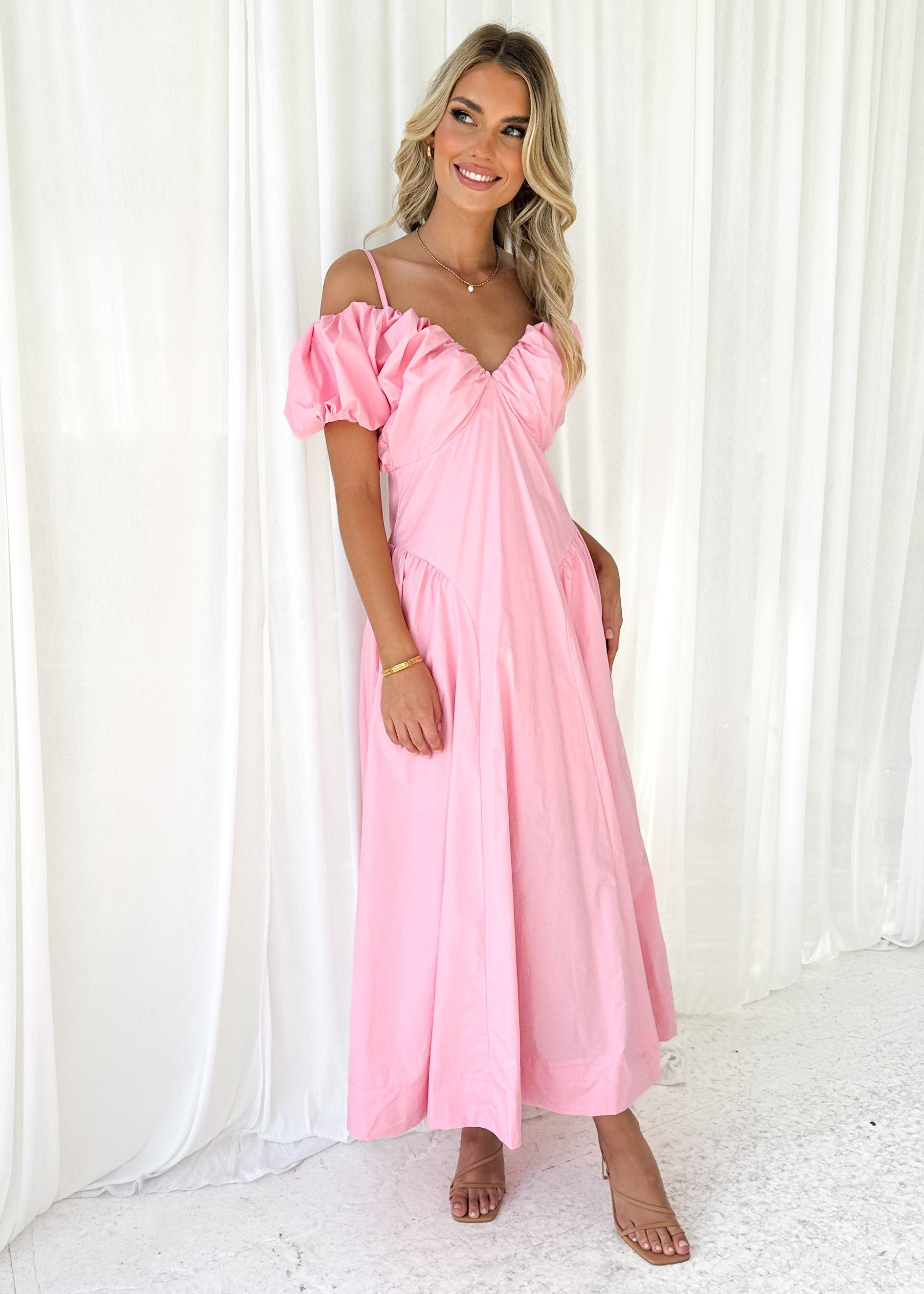 Adia Maxi Dress - Pink