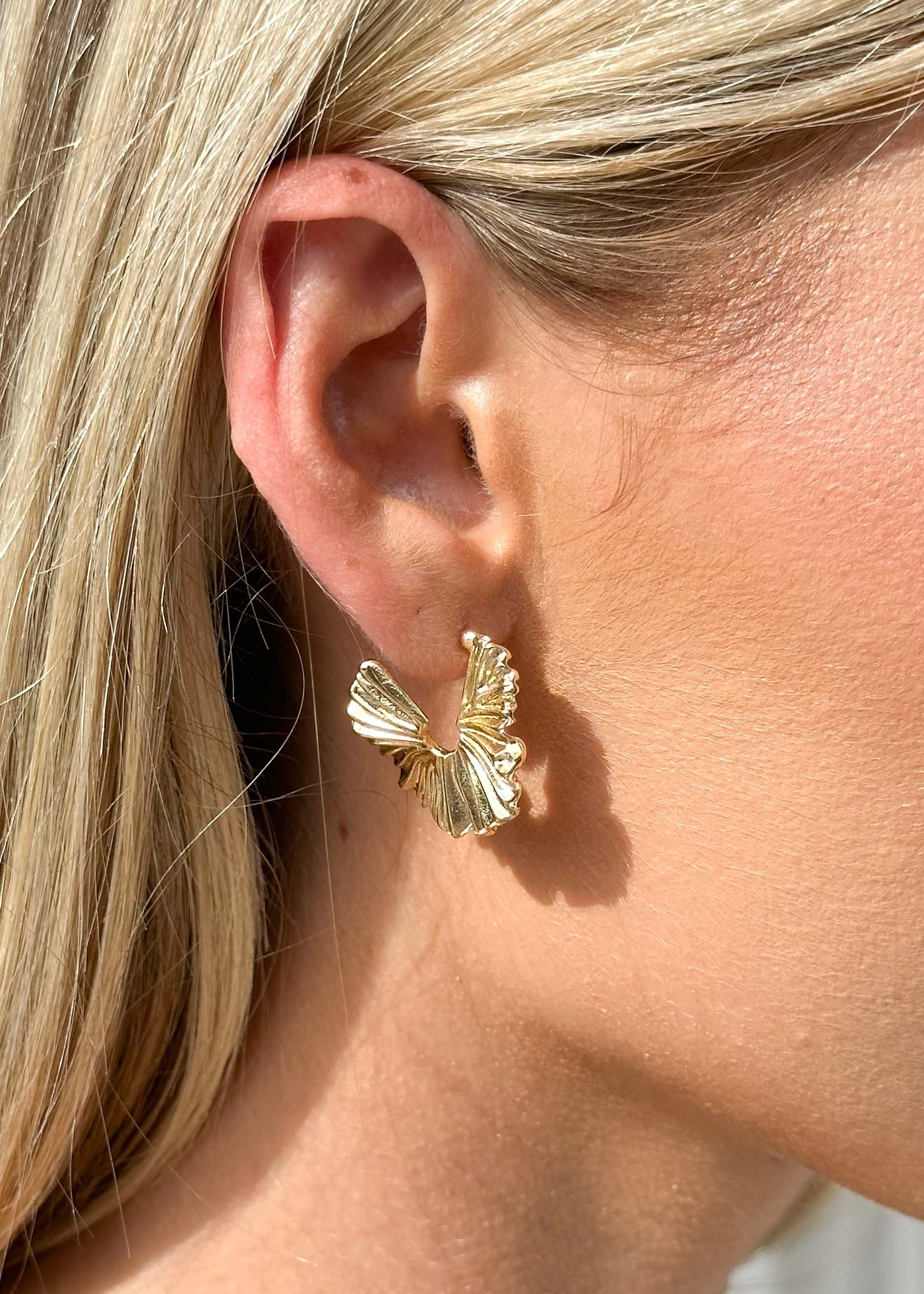 Bell Earrings - Gold