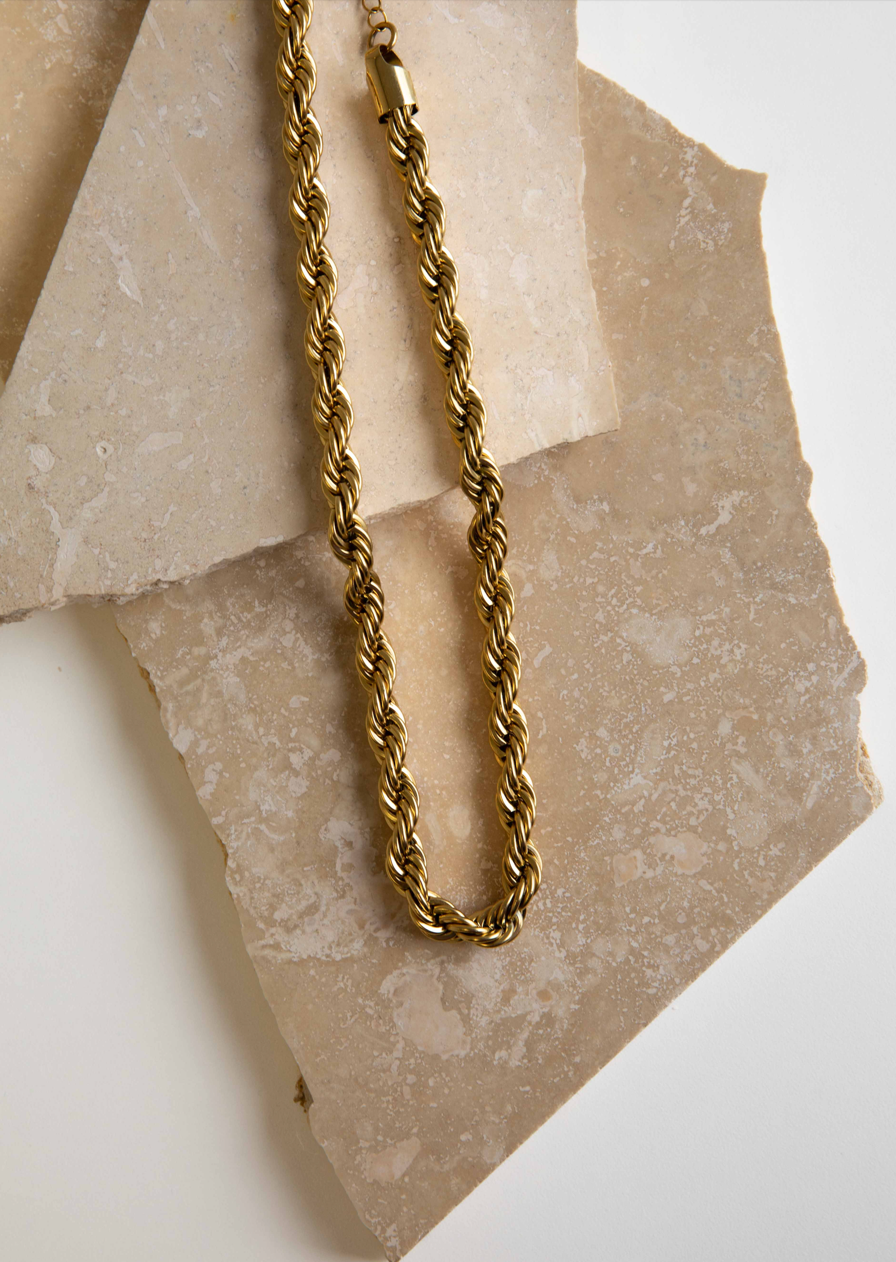 Jade Gold Plated Necklace Gold