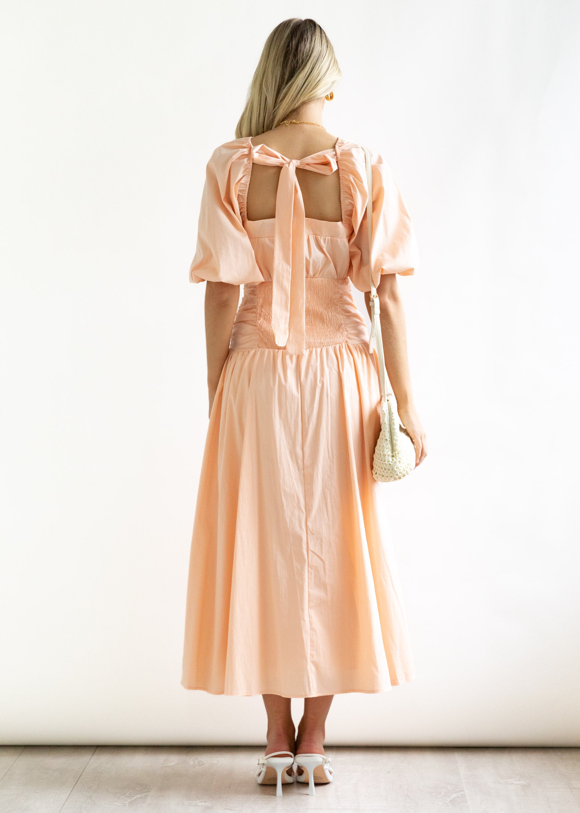 Jasmine Maxi Dress - Peach